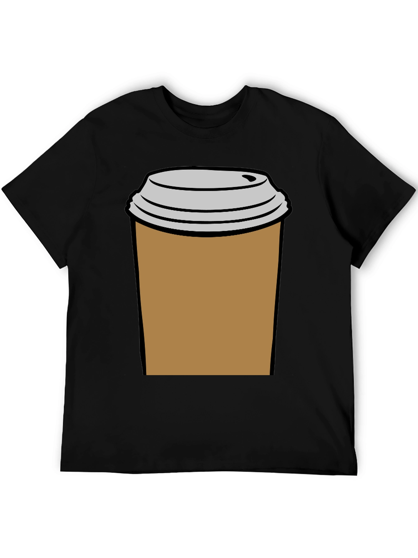 Coffee Cup T-Shirt - Black Graphic Tee