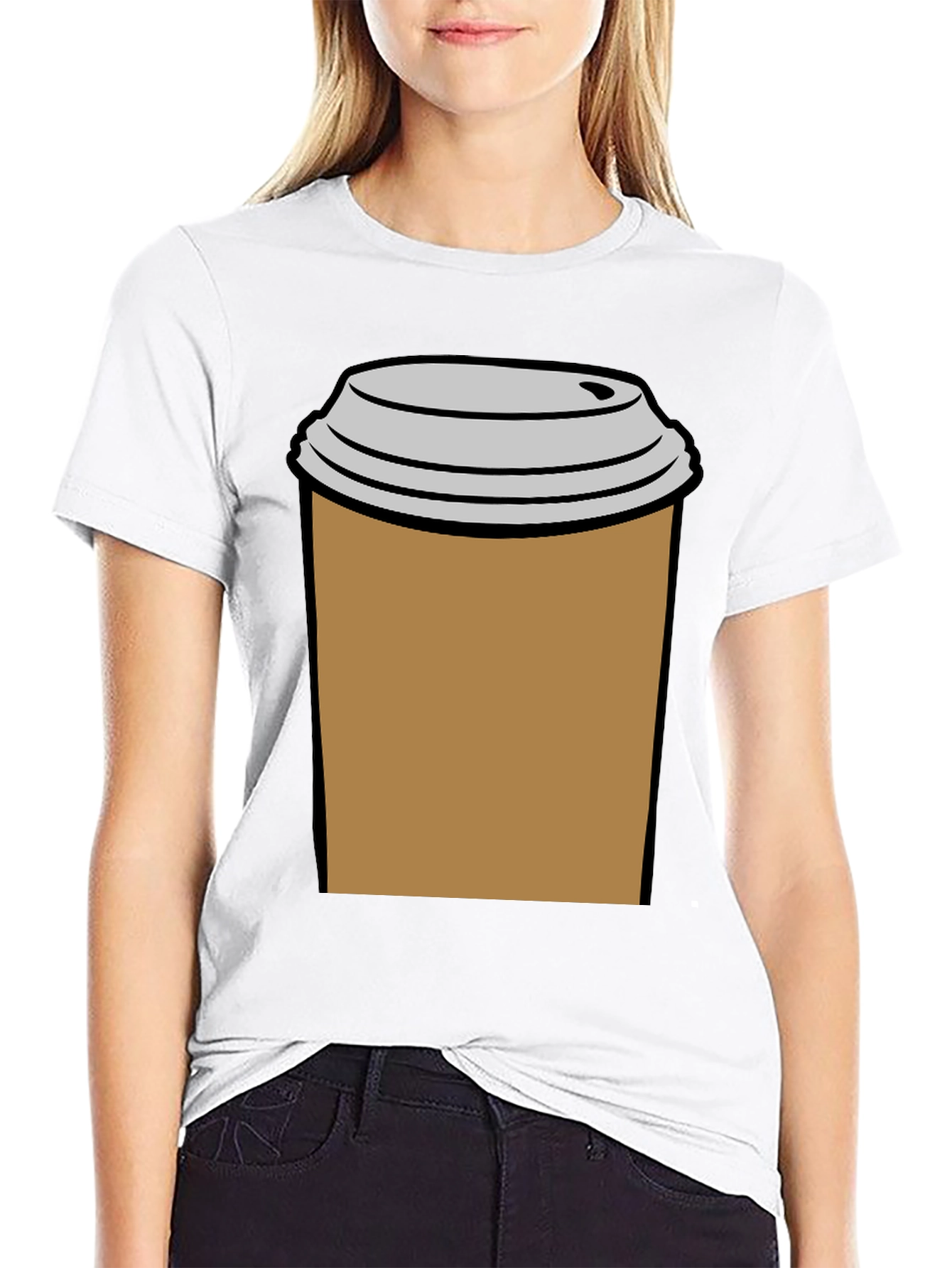Coffee Cup T-Shirt - Black Graphic Tee