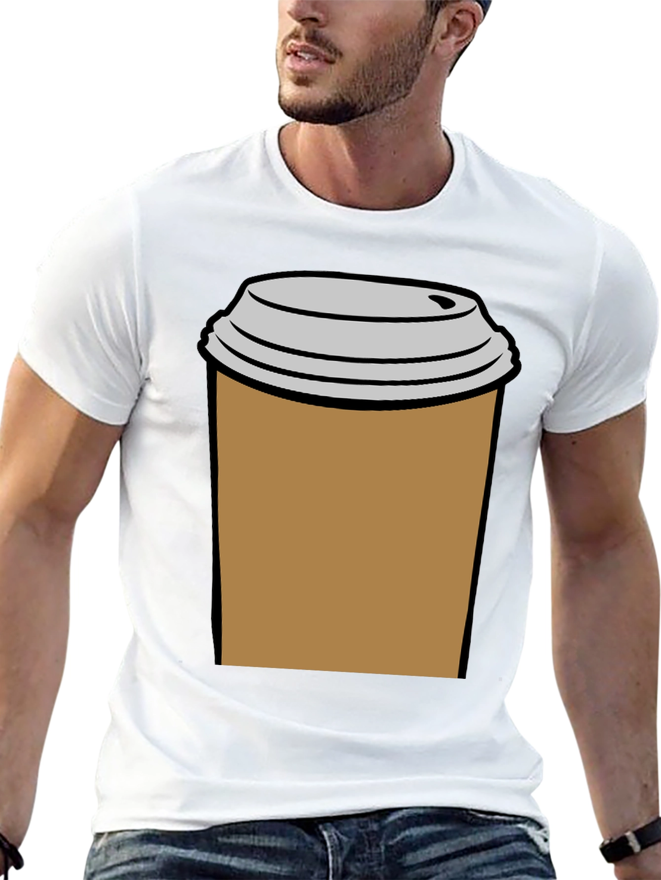 Coffee Cup T-Shirt - Black Graphic Tee