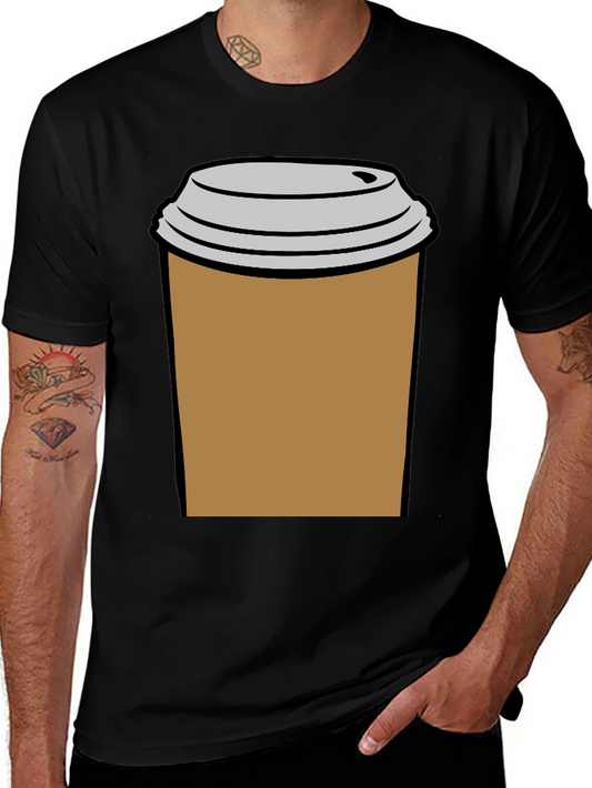 Coffee Cup T-Shirt - Black Graphic Tee