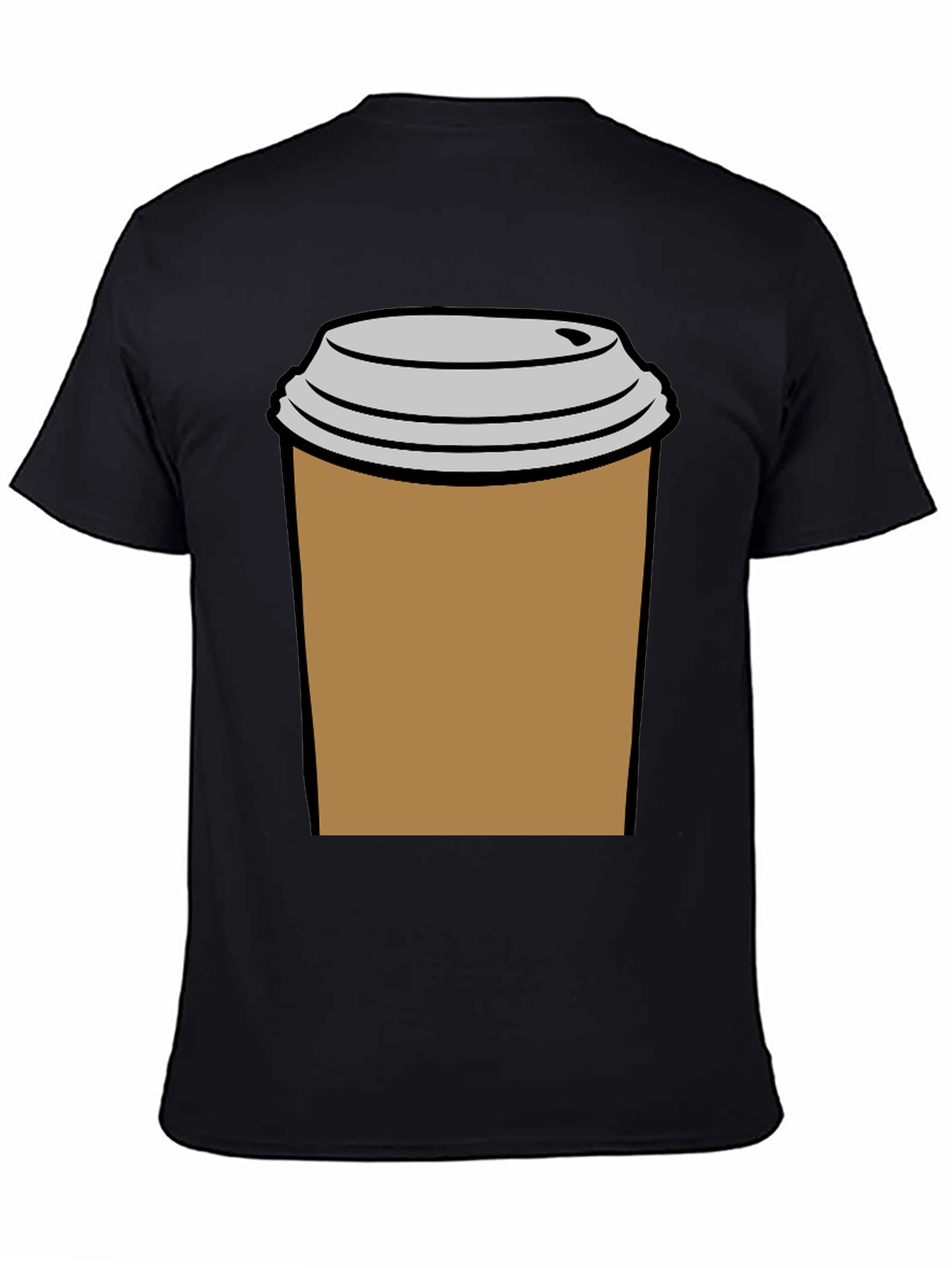 Coffee Cup T-Shirt - Black Graphic Tee