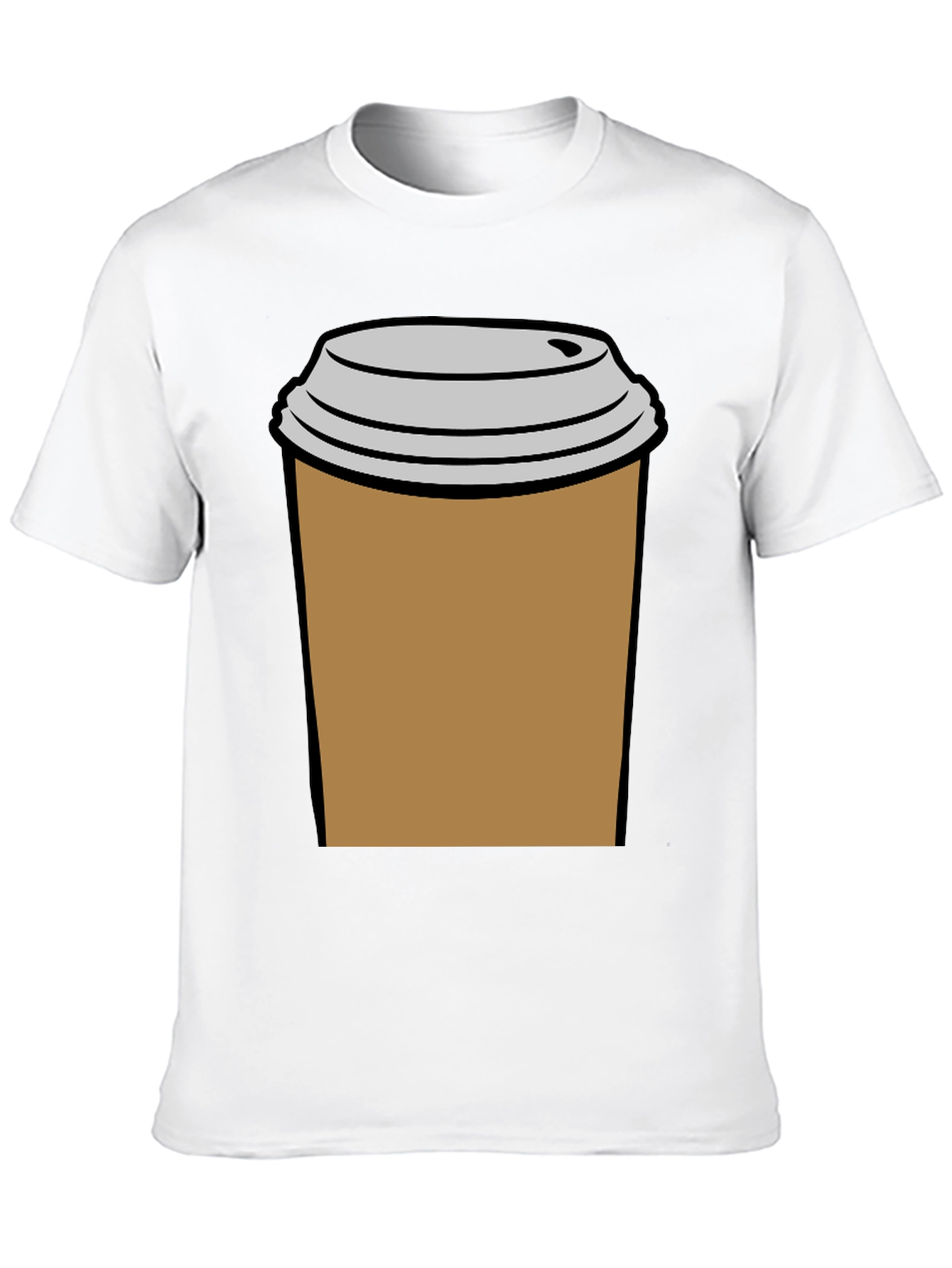 Coffee Cup T-Shirt - Black Graphic Tee