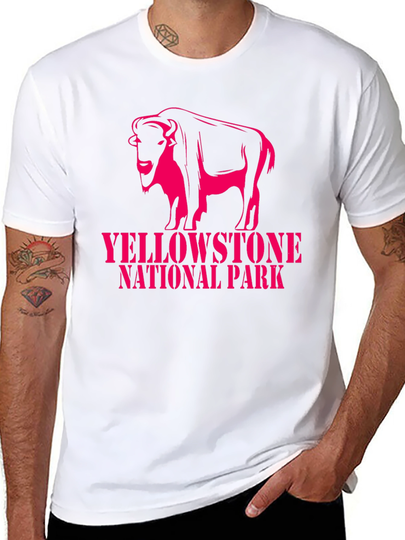 Yellowstone National Park Bison T-Shirt