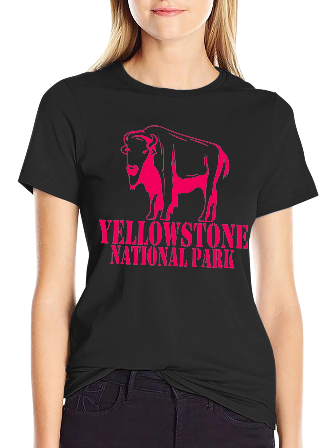 Yellowstone National Park Bison T-Shirt