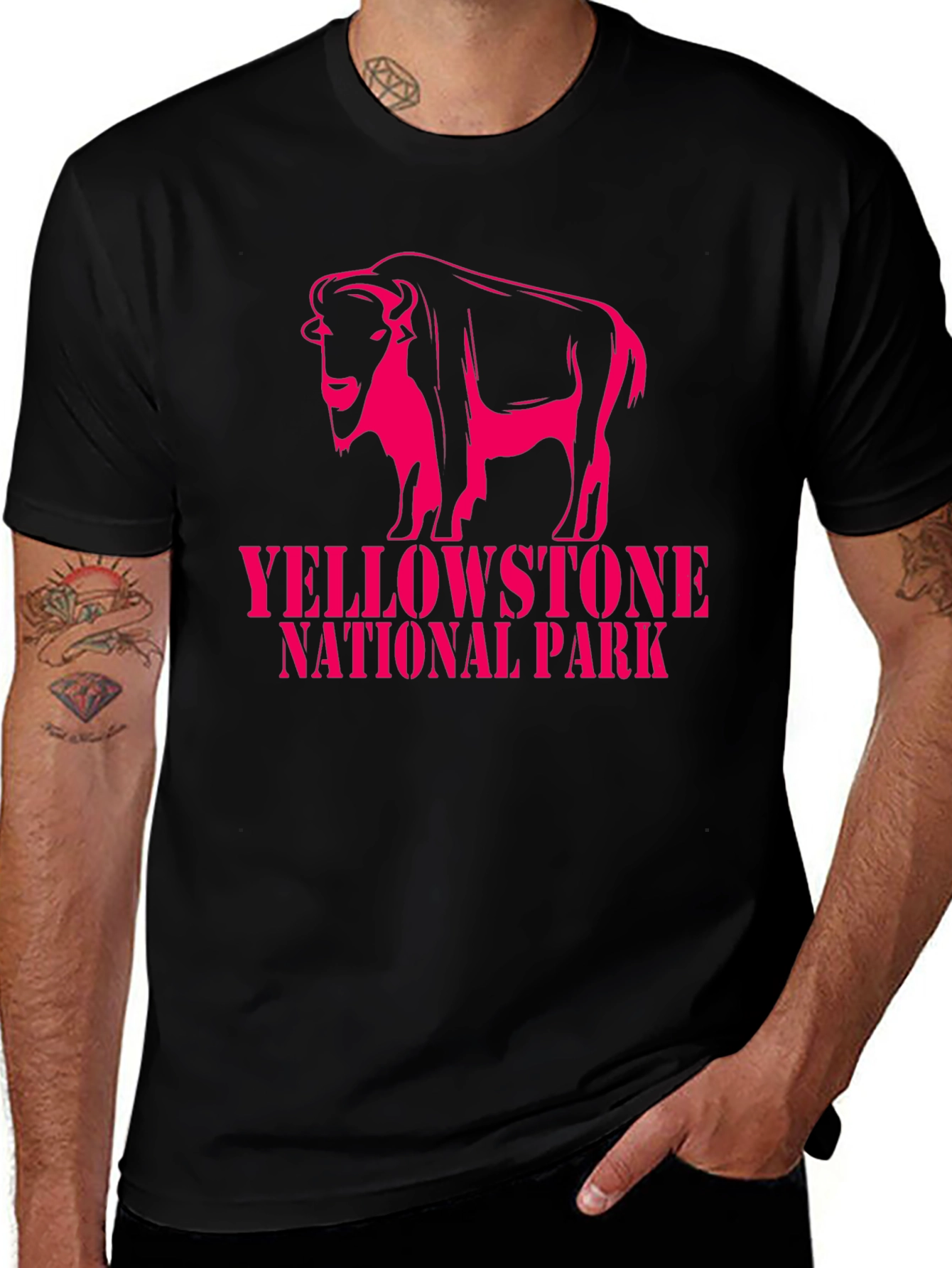 Yellowstone National Park Bison T-Shirt
