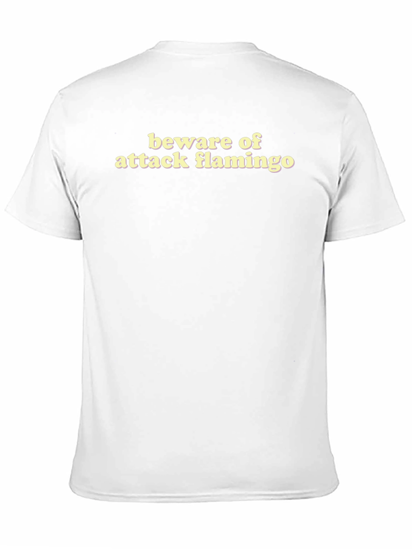 Beware of Attack Flamingo T-Shirt