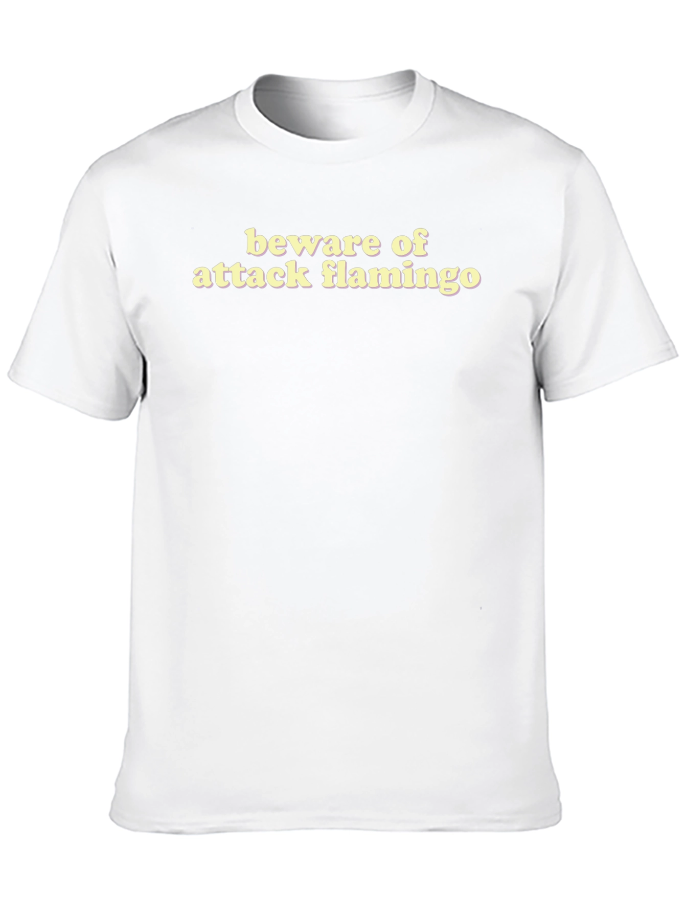 Beware of Attack Flamingo T-Shirt