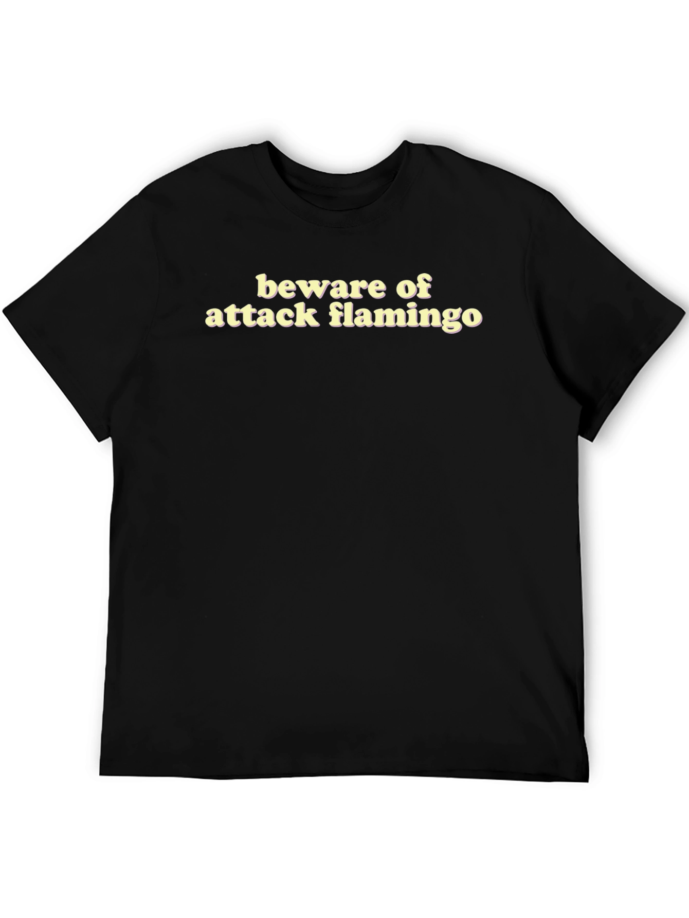 Beware of Attack Flamingo T-Shirt