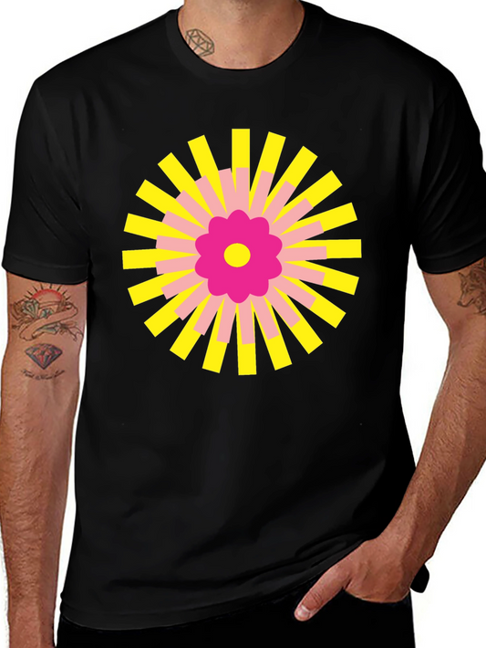 Radiant Bloom Graphic Tee - Stylish & Unique