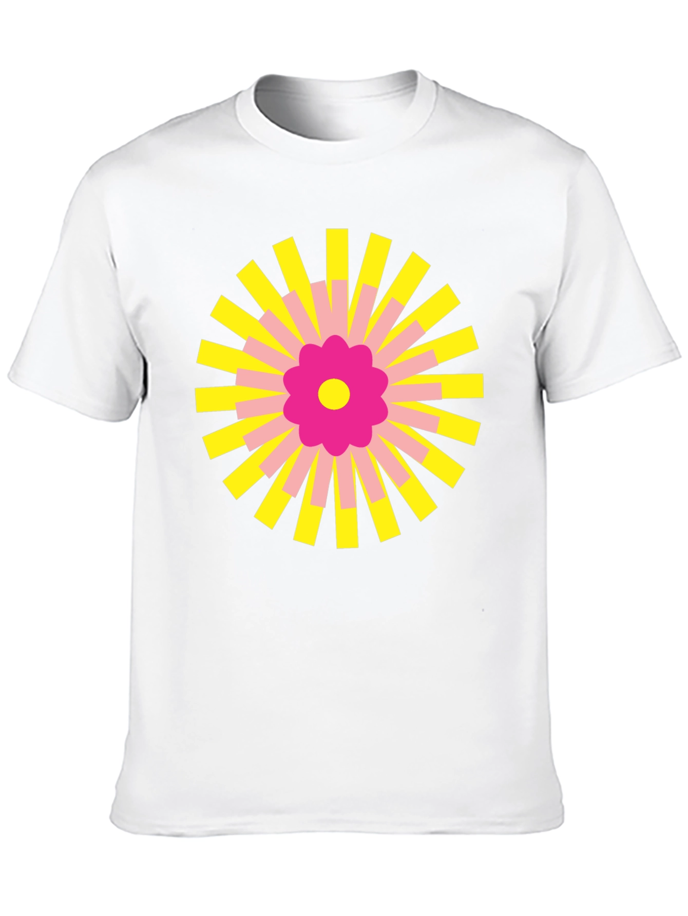Radiant Bloom Graphic Tee - Stylish & Unique