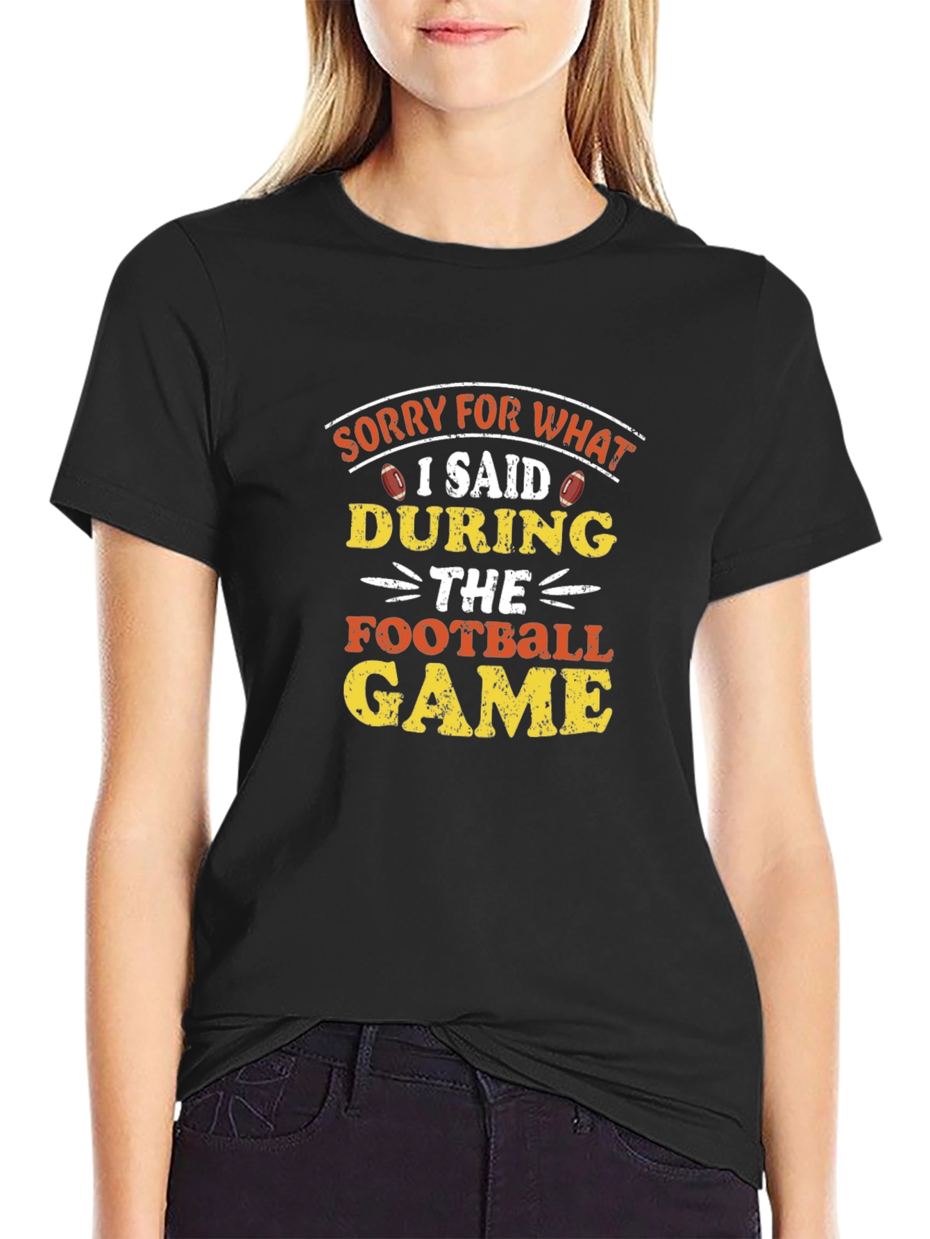 Funny Football Game Apology T-Shirt