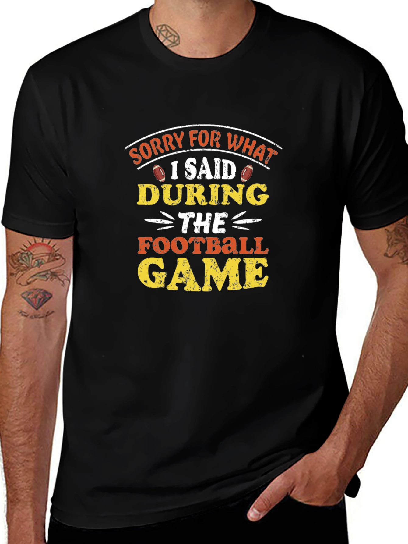 Funny Football Game Apology T-Shirt