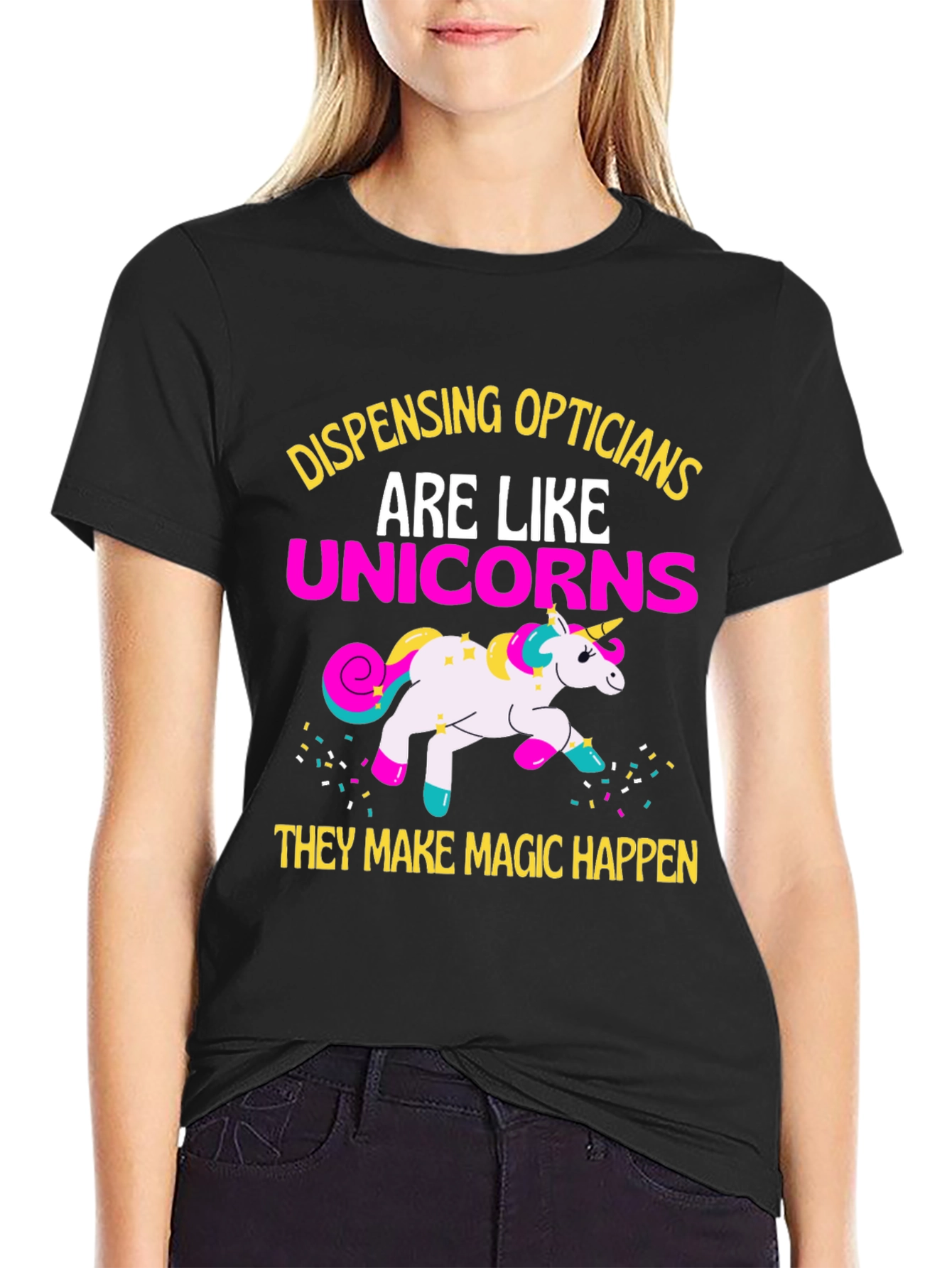 Dispensing Opticians Unicorn T-Shirt