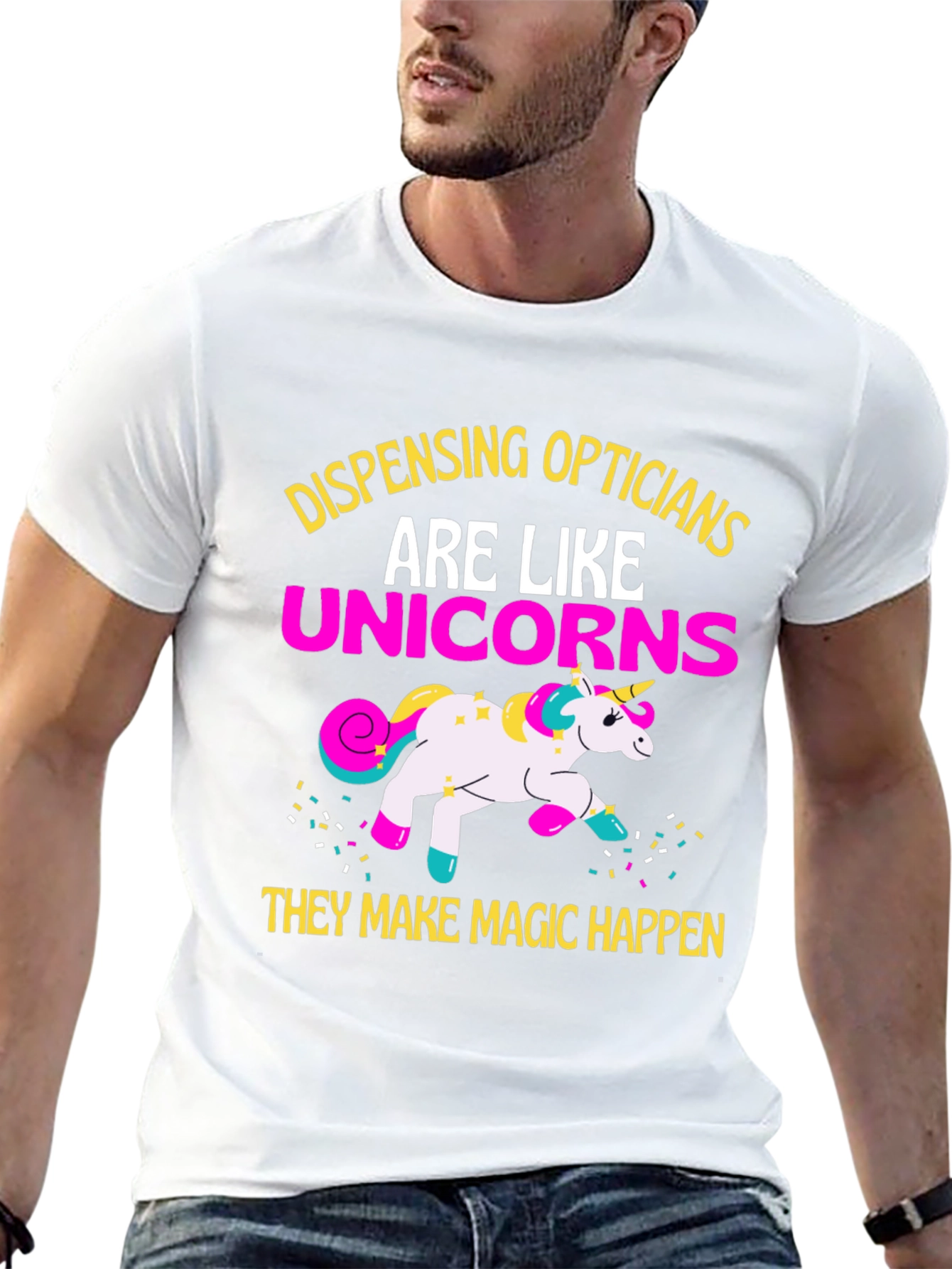 Dispensing Opticians Unicorn T-Shirt