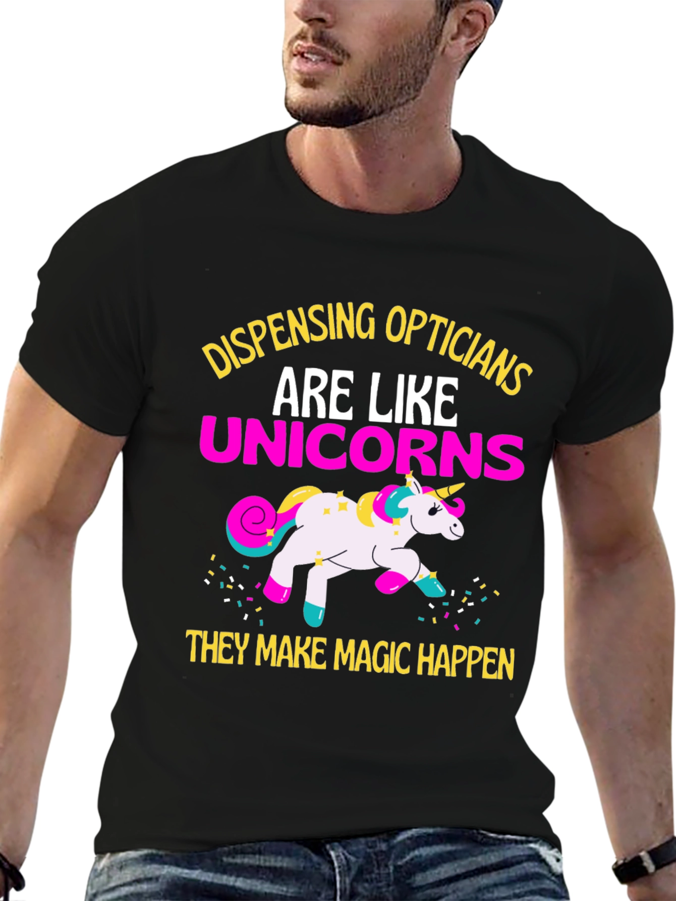 Dispensing Opticians Unicorn T-Shirt