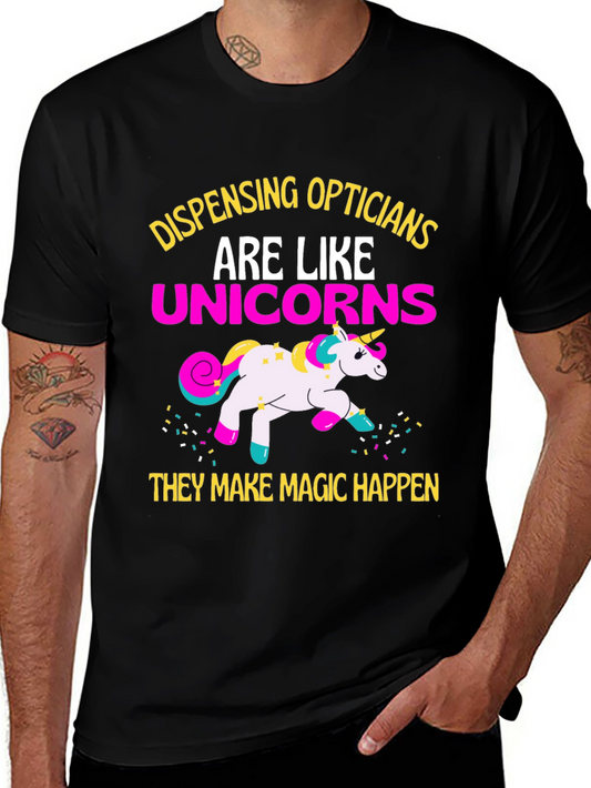 Dispensing Opticians Unicorn T-Shirt