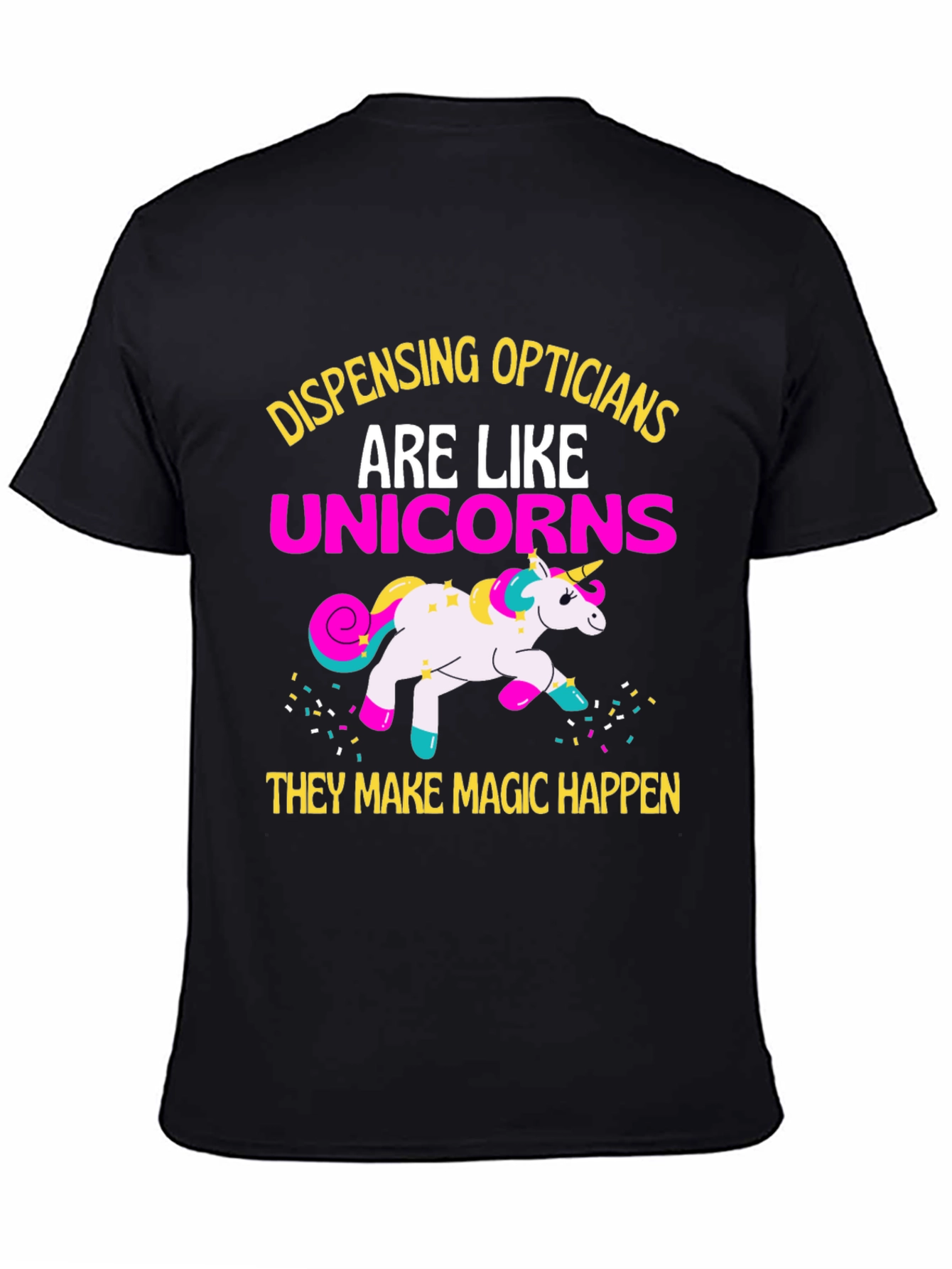 Dispensing Opticians Unicorn T-Shirt