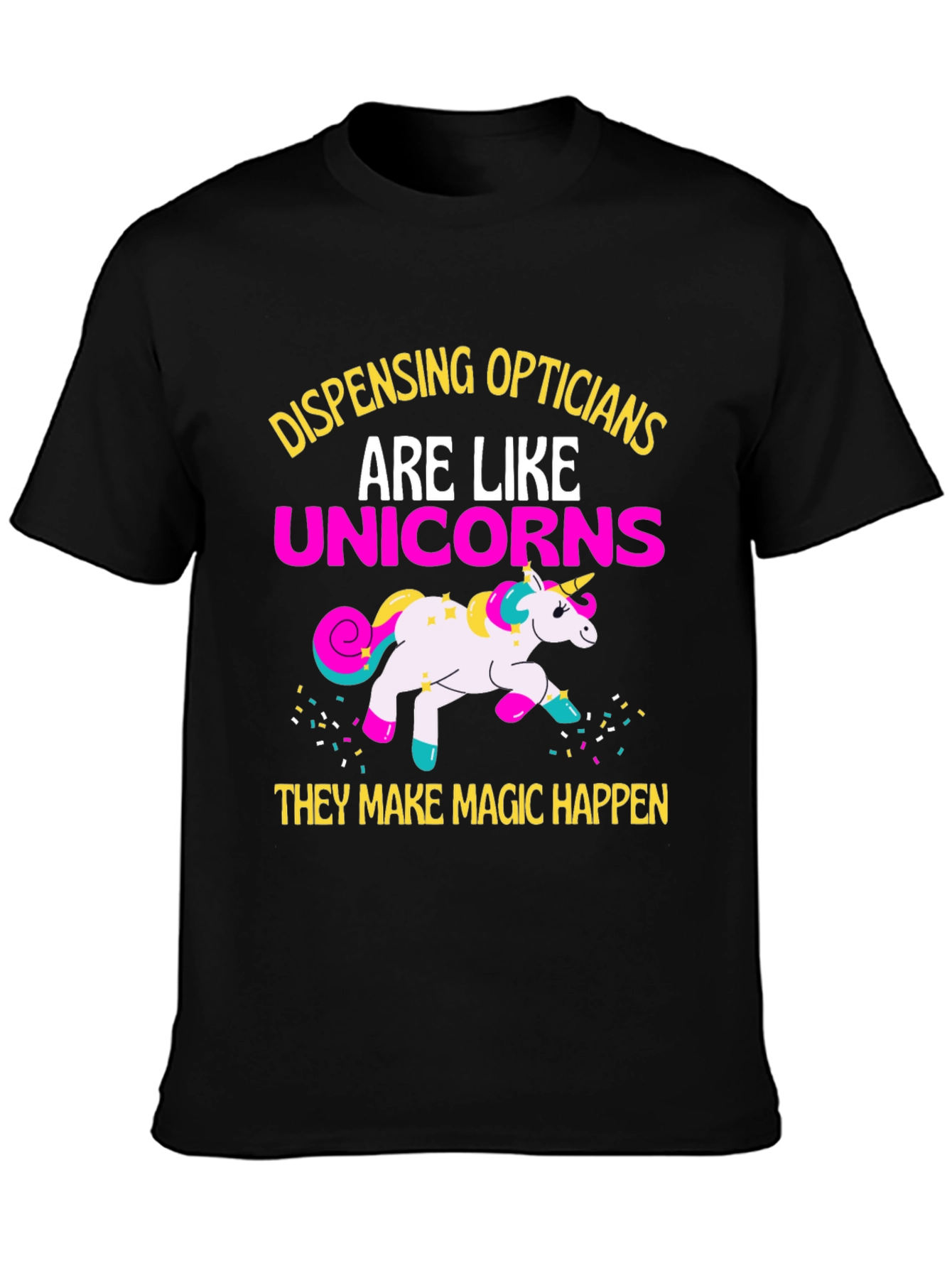 Dispensing Opticians Unicorn T-Shirt