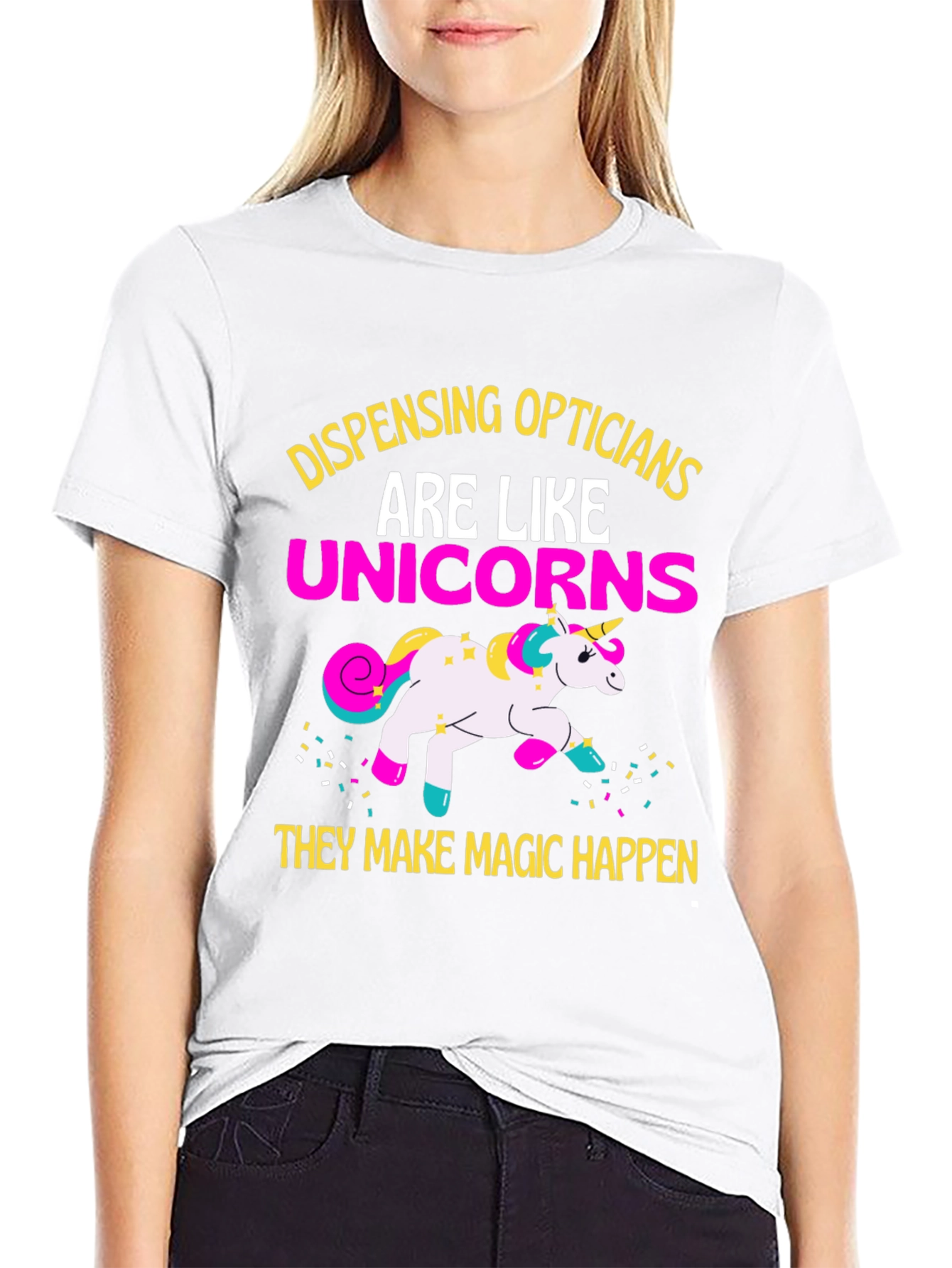 Dispensing Opticians Unicorn T-Shirt