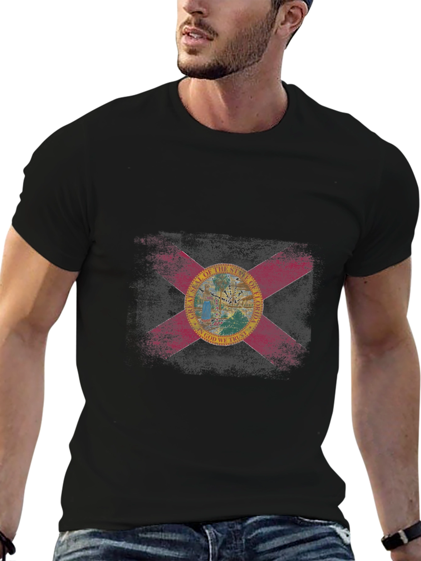 Florida Flag Graphic T-Shirt