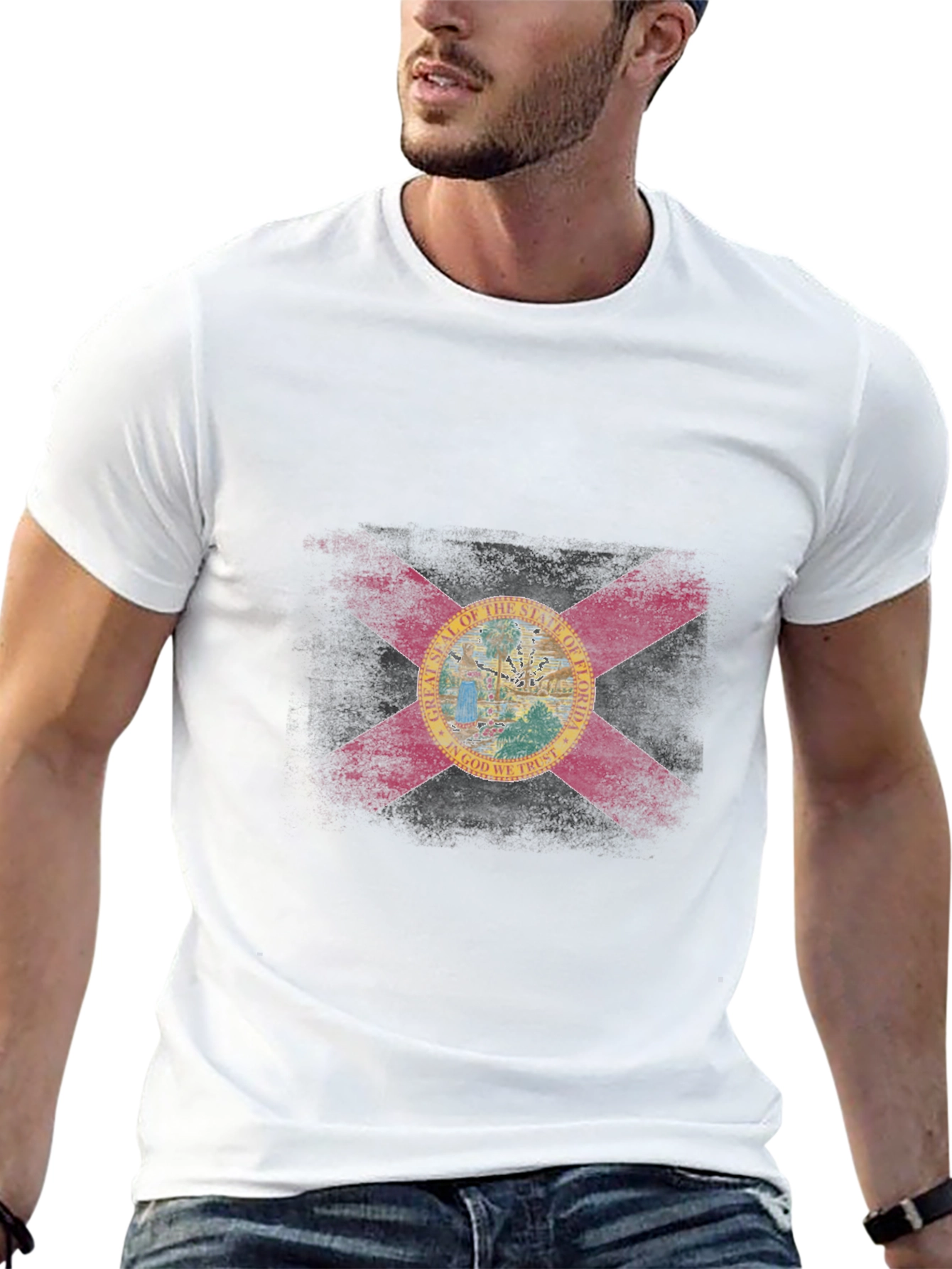 Florida Flag Graphic T-Shirt