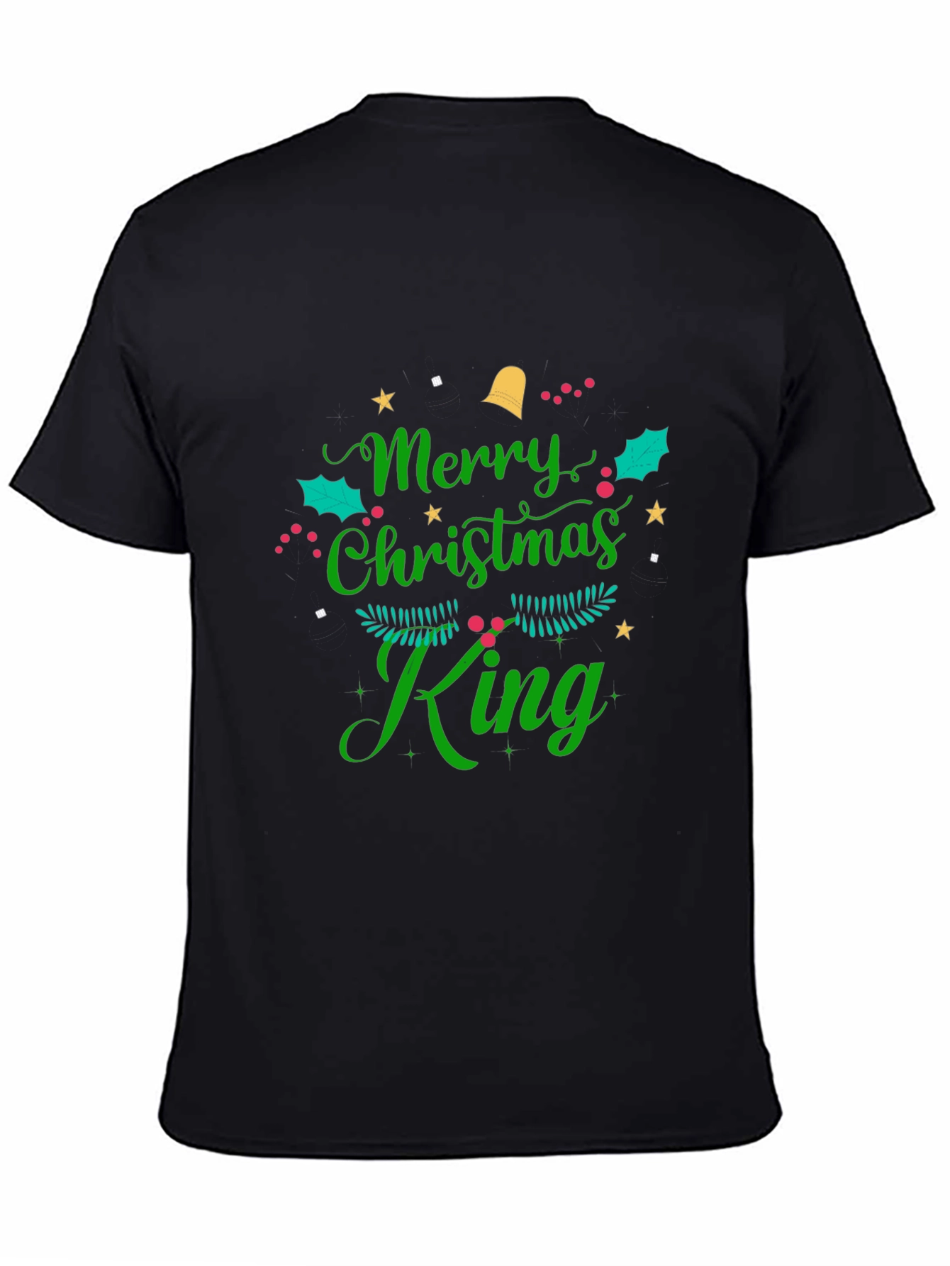 Merry Christmas King T-Shirt - Holiday Festive Tee