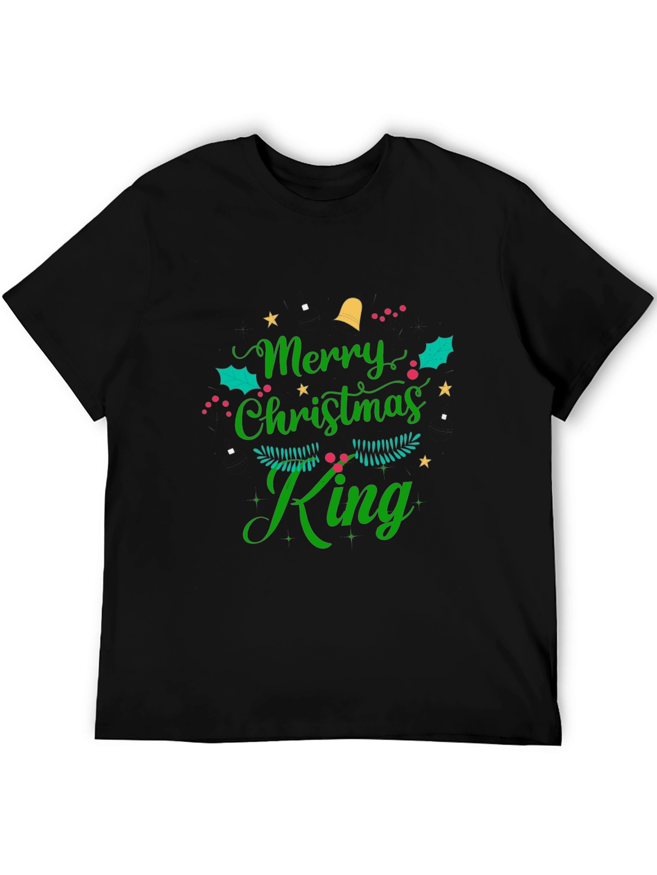 Merry Christmas King T-Shirt - Holiday Festive Tee