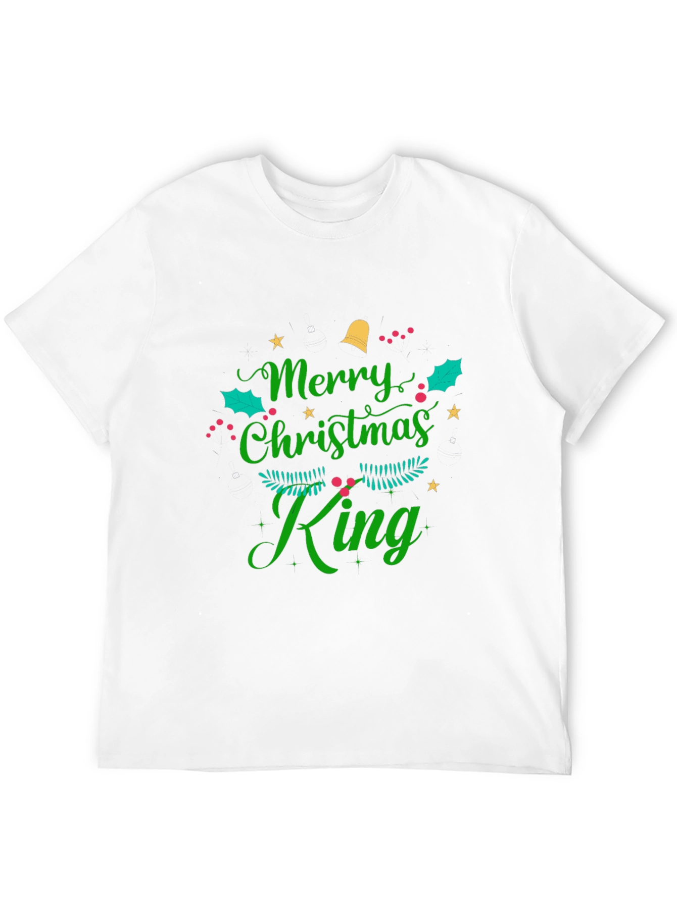 Merry Christmas King T-Shirt - Holiday Festive Tee