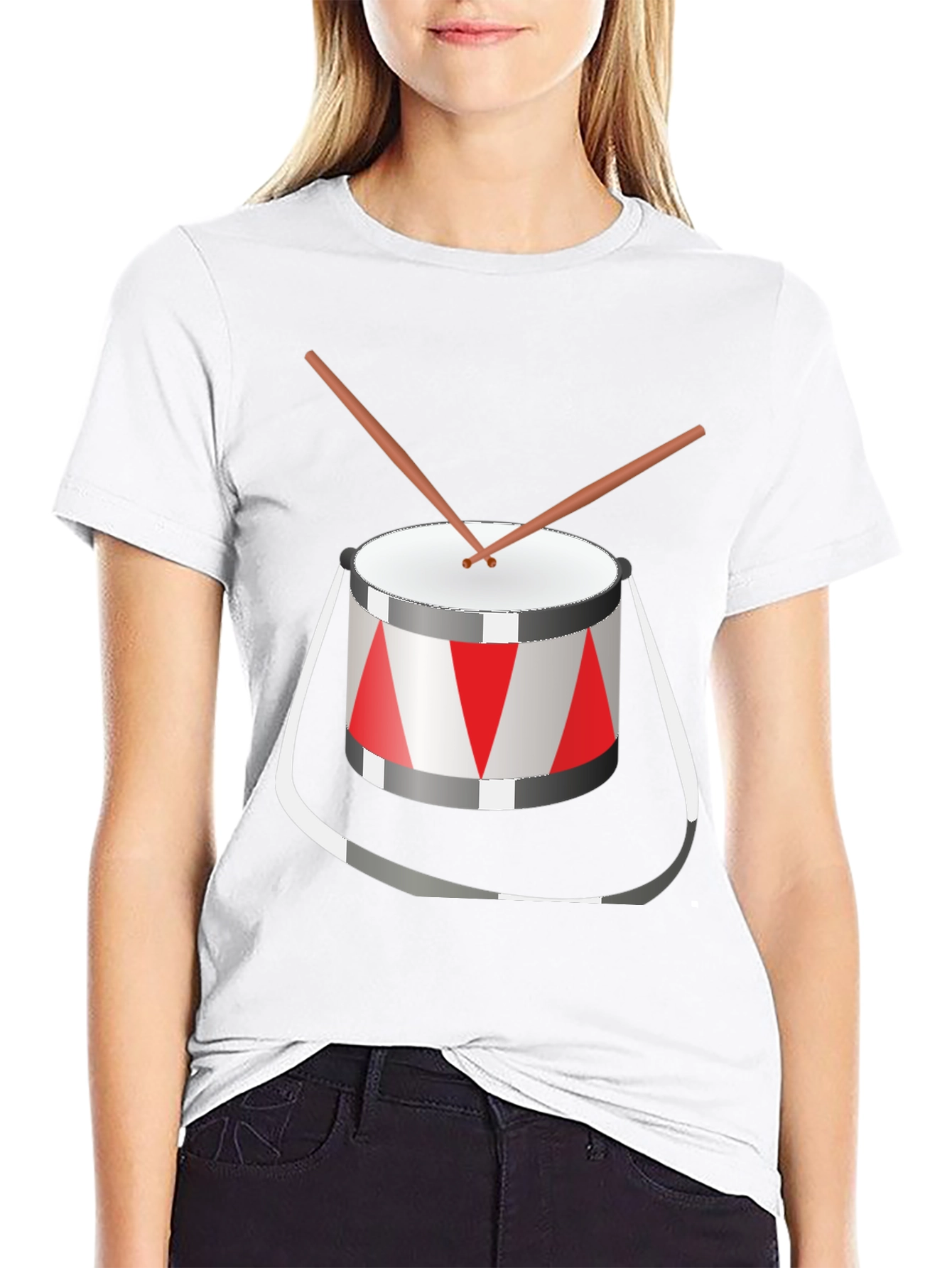 Drum Graphic Tee - Musicians Casual Wear