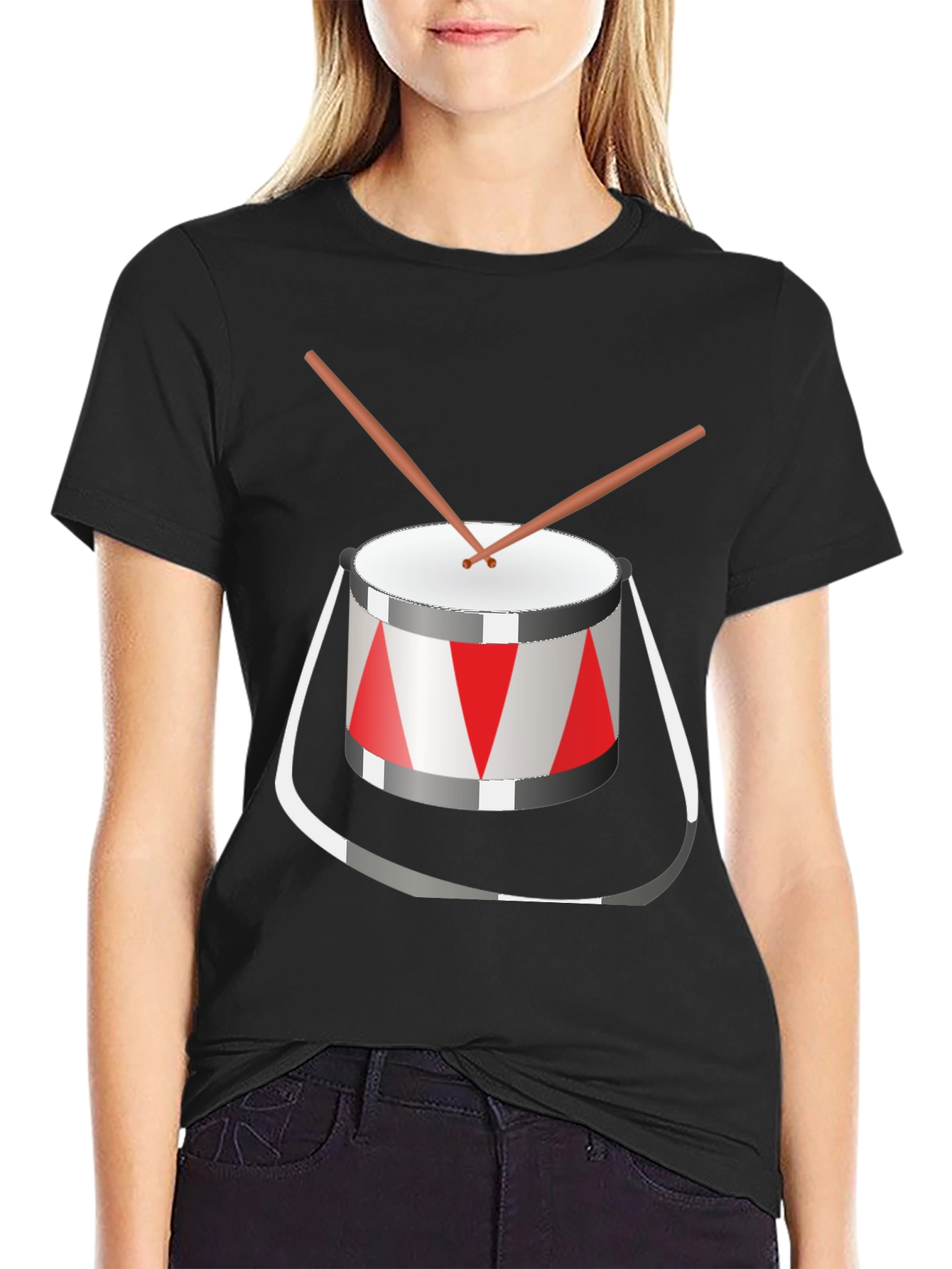 Drum Graphic Tee - Musicians Casual Wear