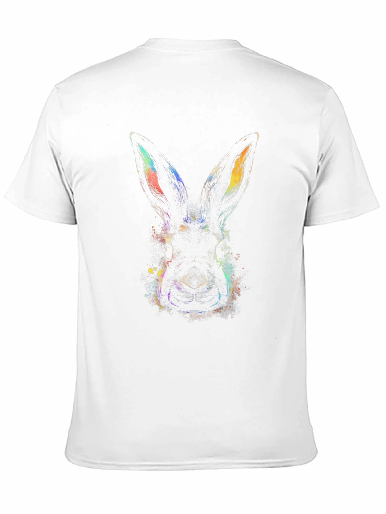 Rabbit Graphic Tee - Mens Black T-Shirt