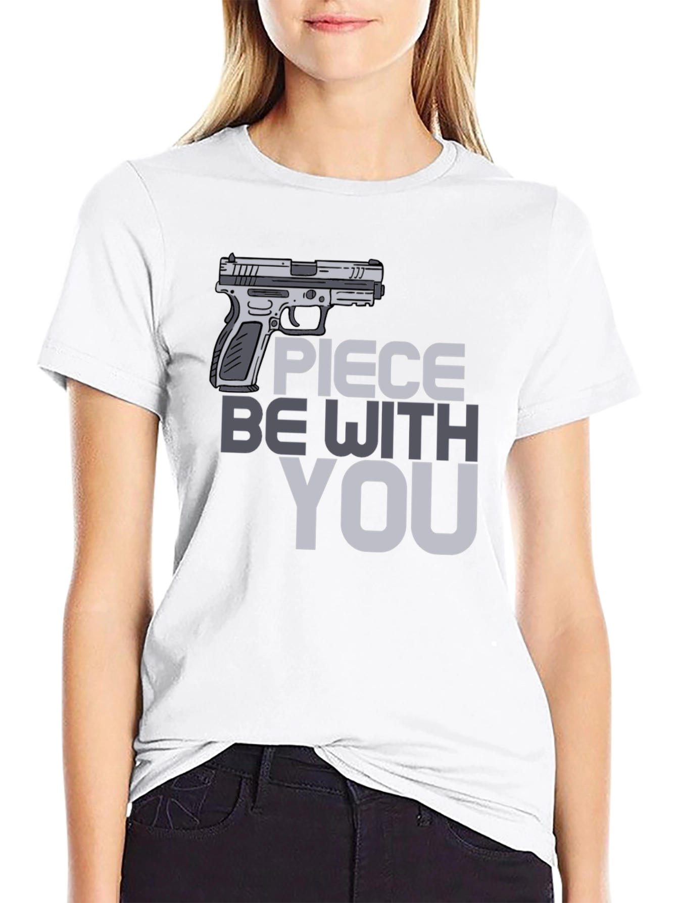 Piece Be With You Graphic T-Shirt