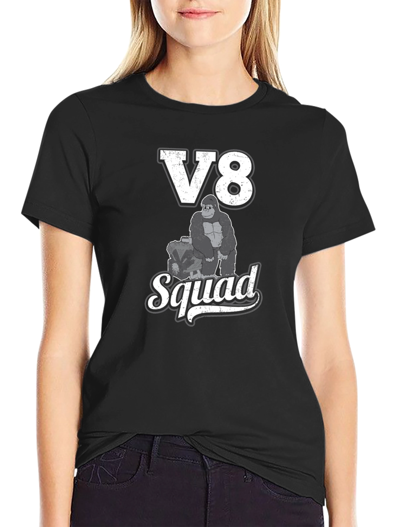 V8 Squad Gorilla Graphic T-Shirt