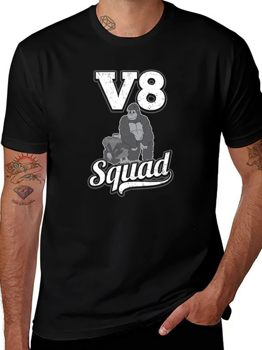 V8 Squad Gorilla Graphic T-Shirt