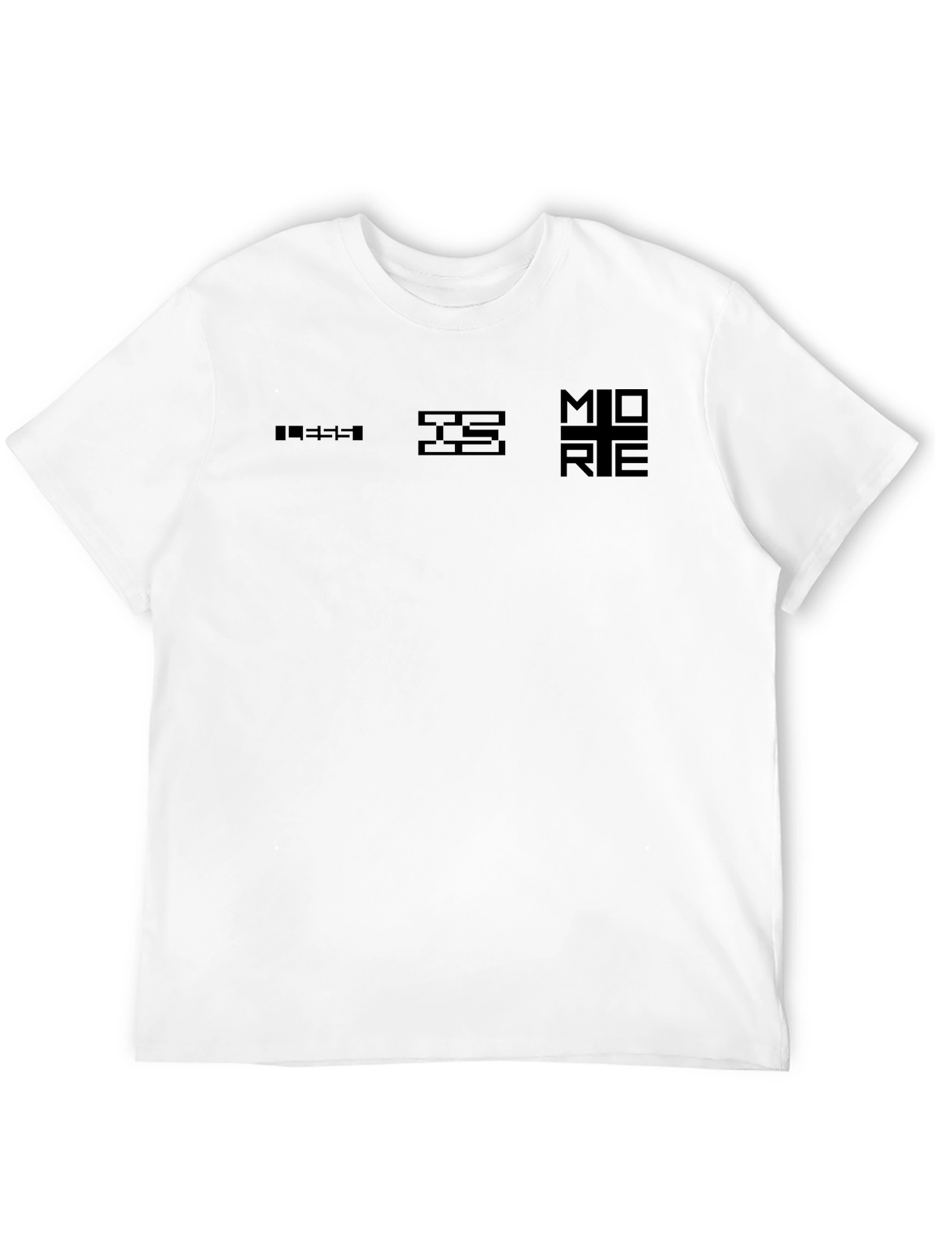 MID RE Black Graphic T-Shirt - Mens Urban Style
