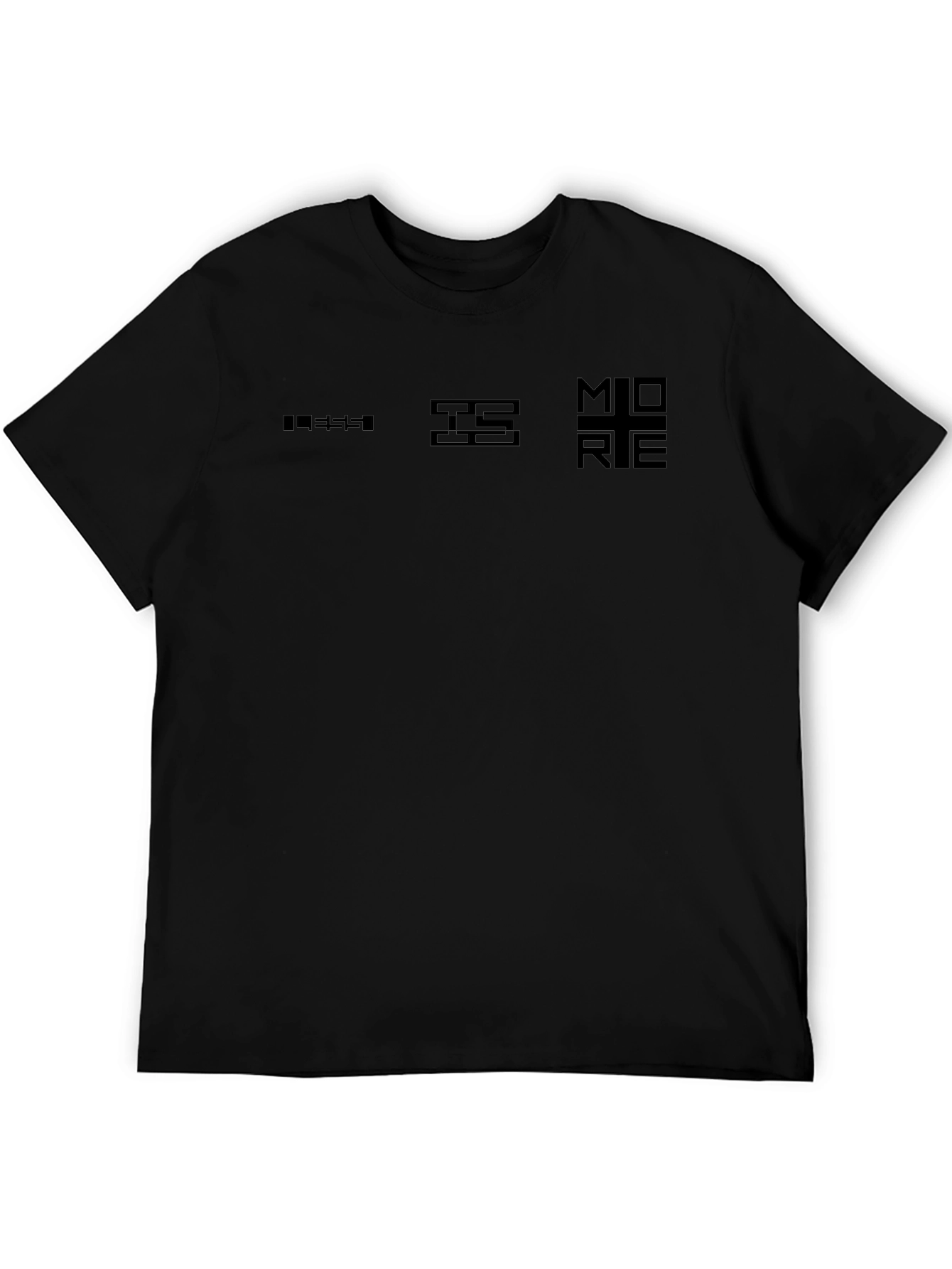 MID RE Black Graphic T-Shirt - Mens Urban Style