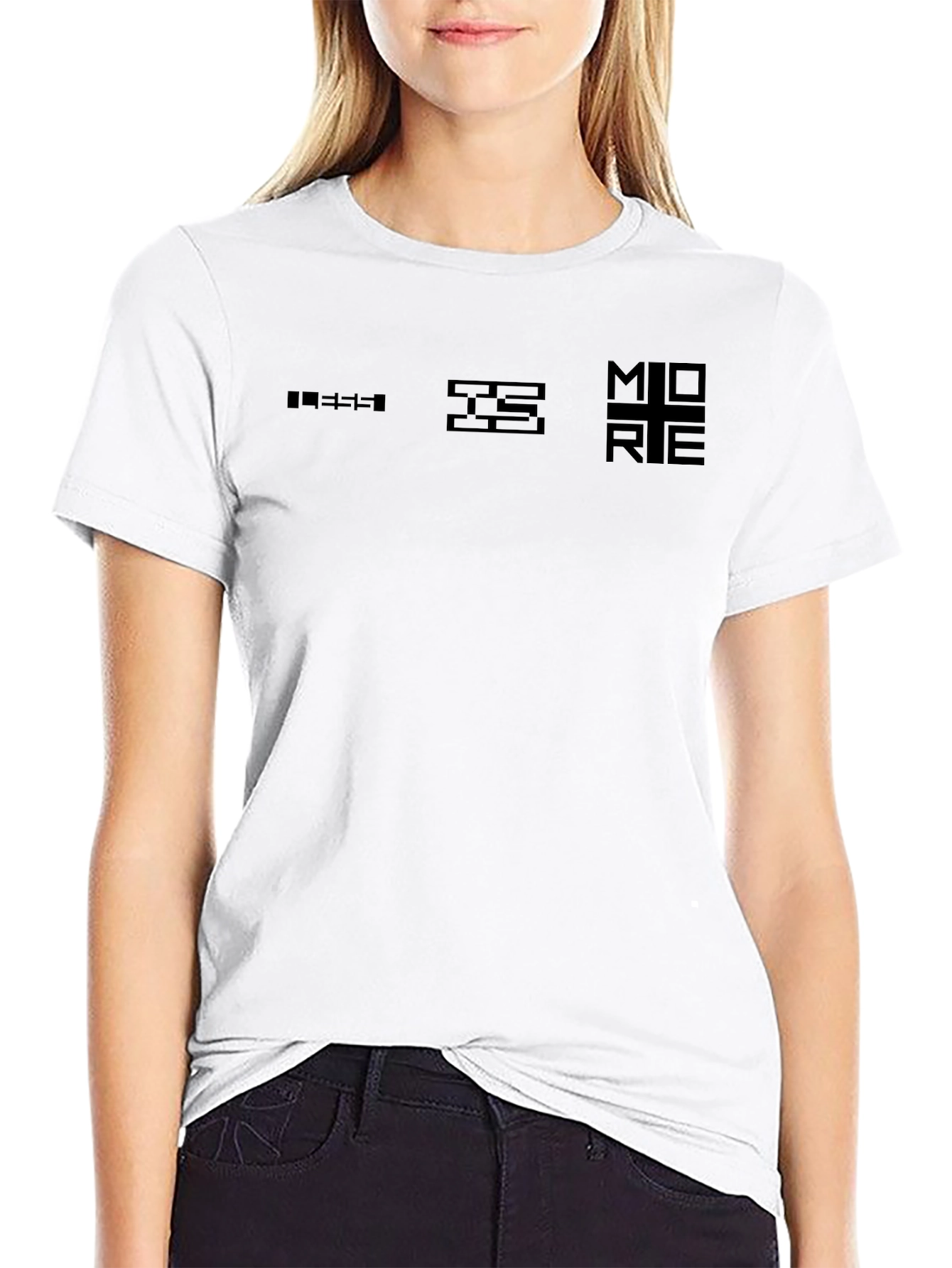 MID RE Black Graphic T-Shirt - Mens Urban Style