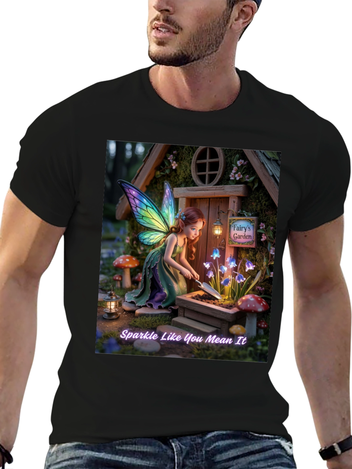 Fairys Garden Sparkle T-Shirt