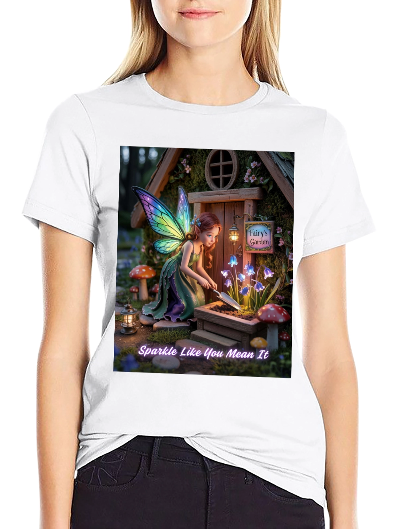 Fairys Garden Sparkle T-Shirt