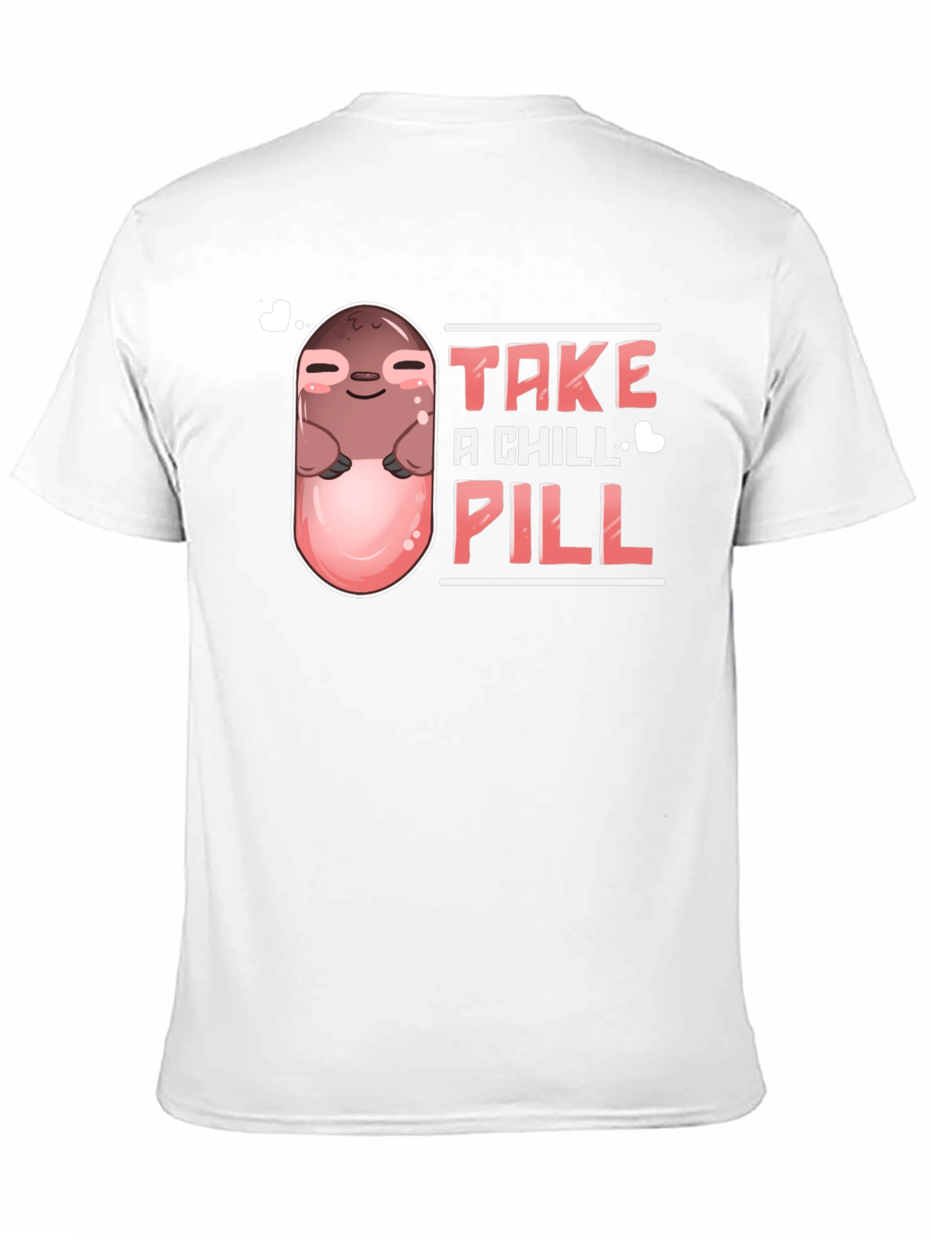 Chill Pill Sloth Black T-Shirt