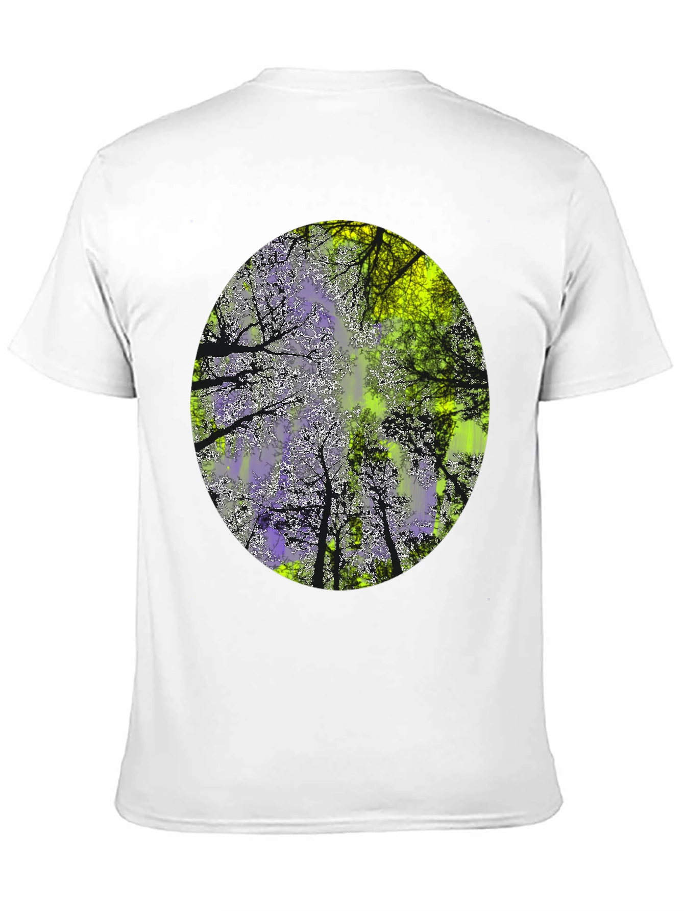 Abstract Tree Silhouette Graphic Tee