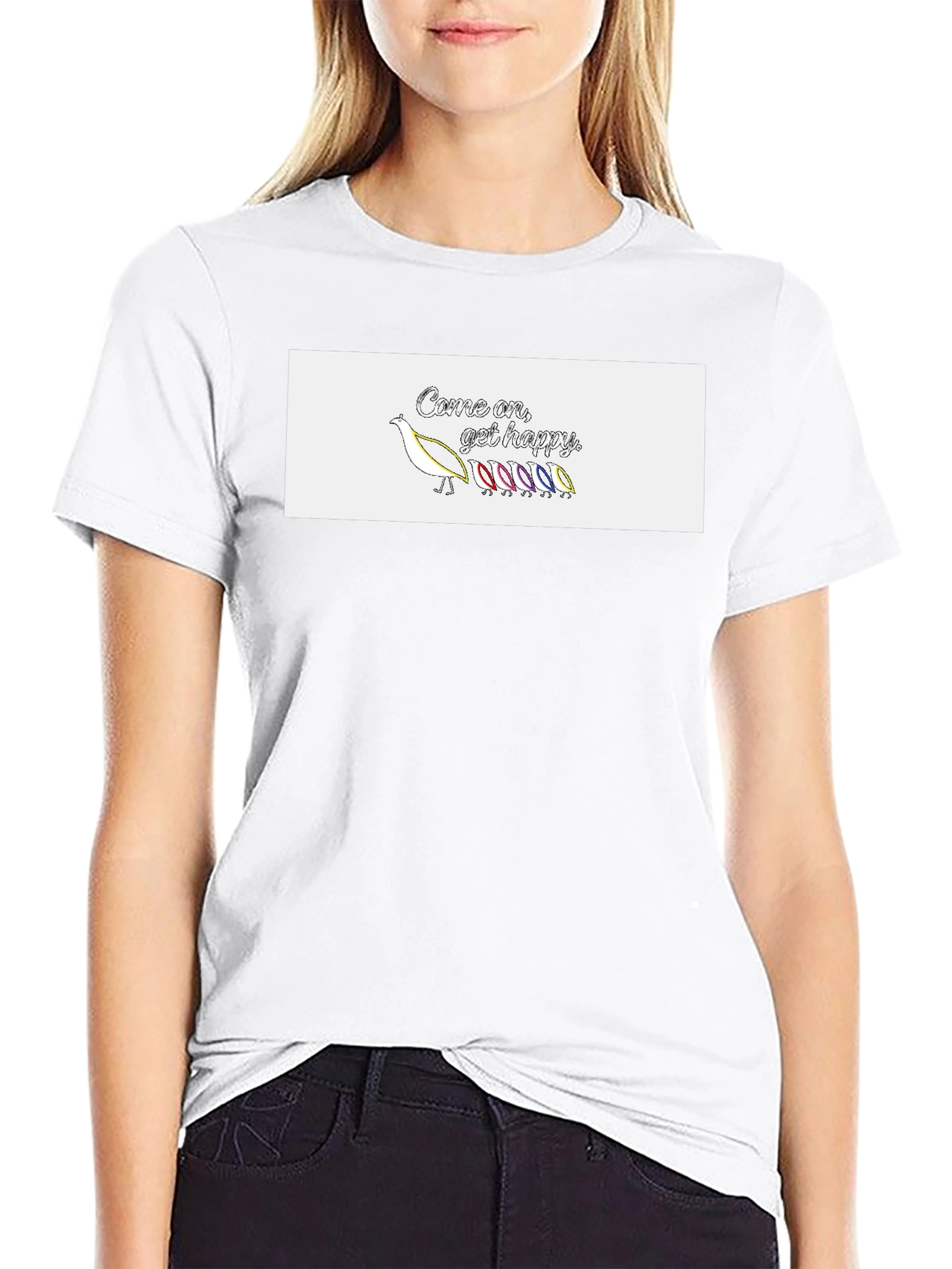 Come On Get Happy Graphic Tee