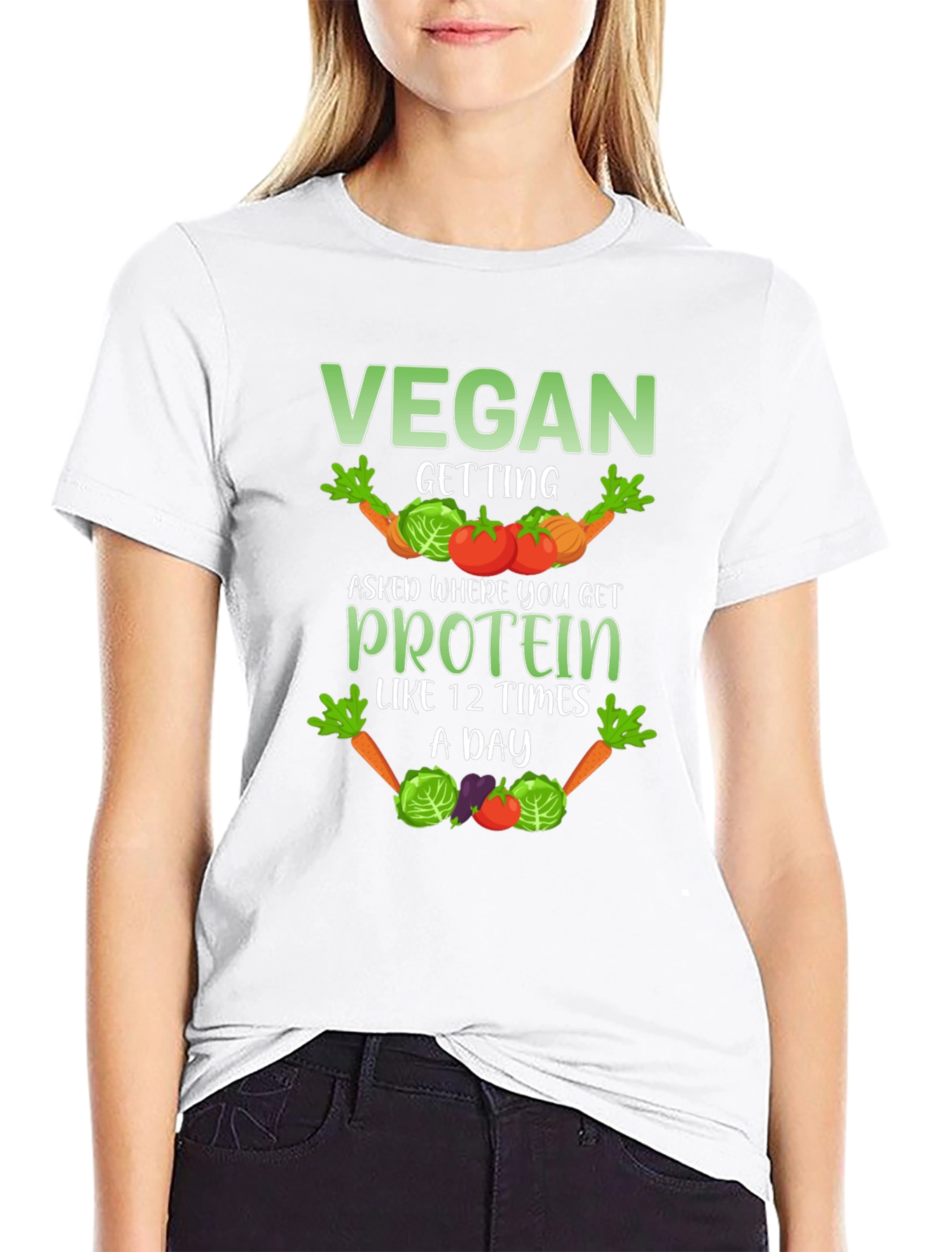 Vegan Protein Funny T-Shirt