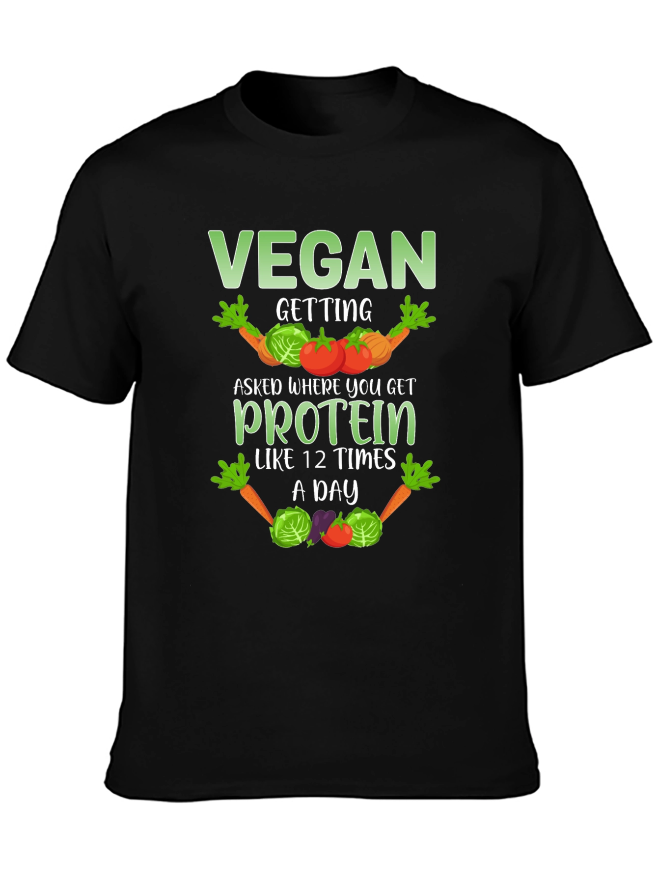 Vegan Protein Funny T-Shirt