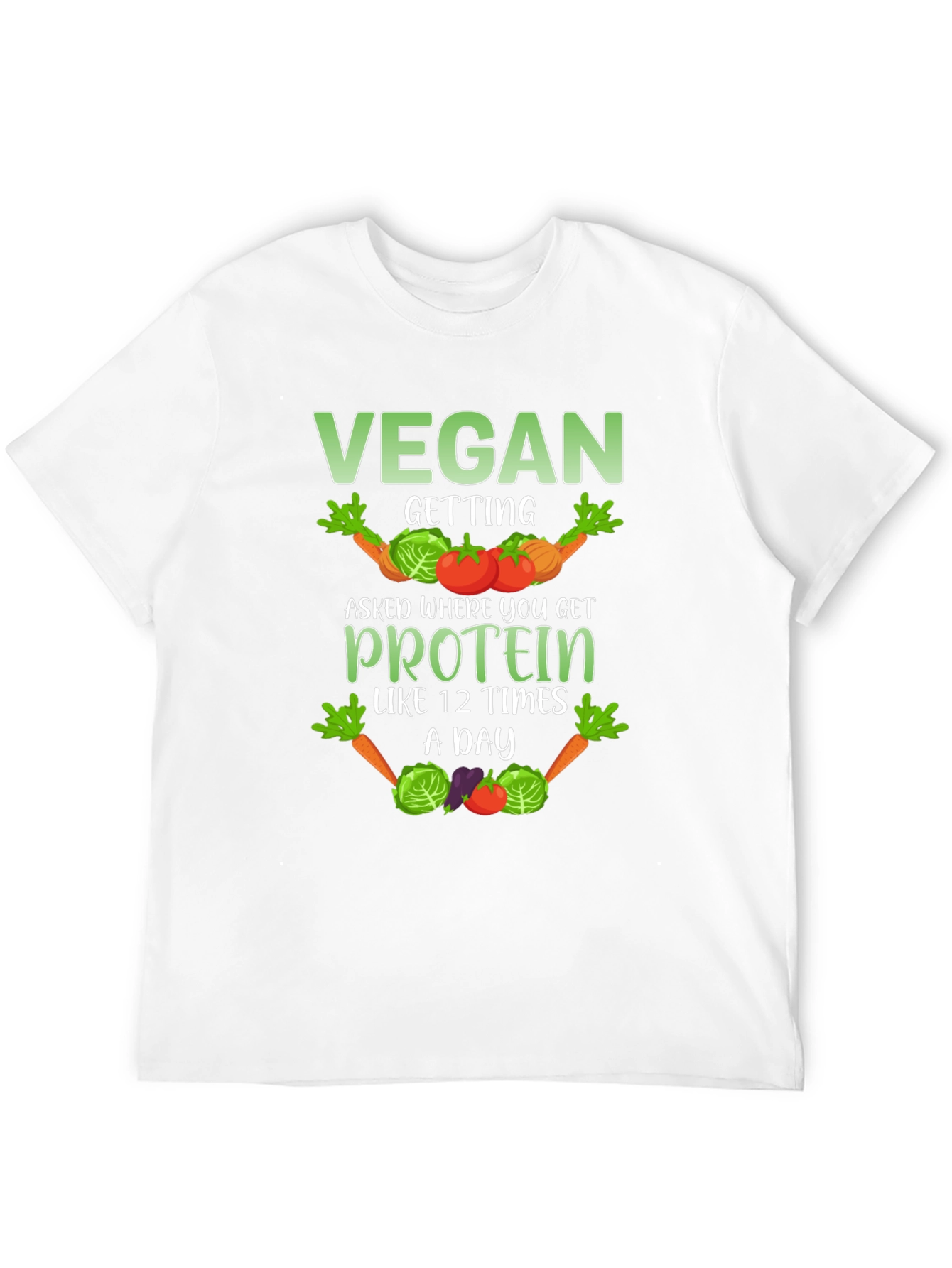 Vegan Protein Funny T-Shirt
