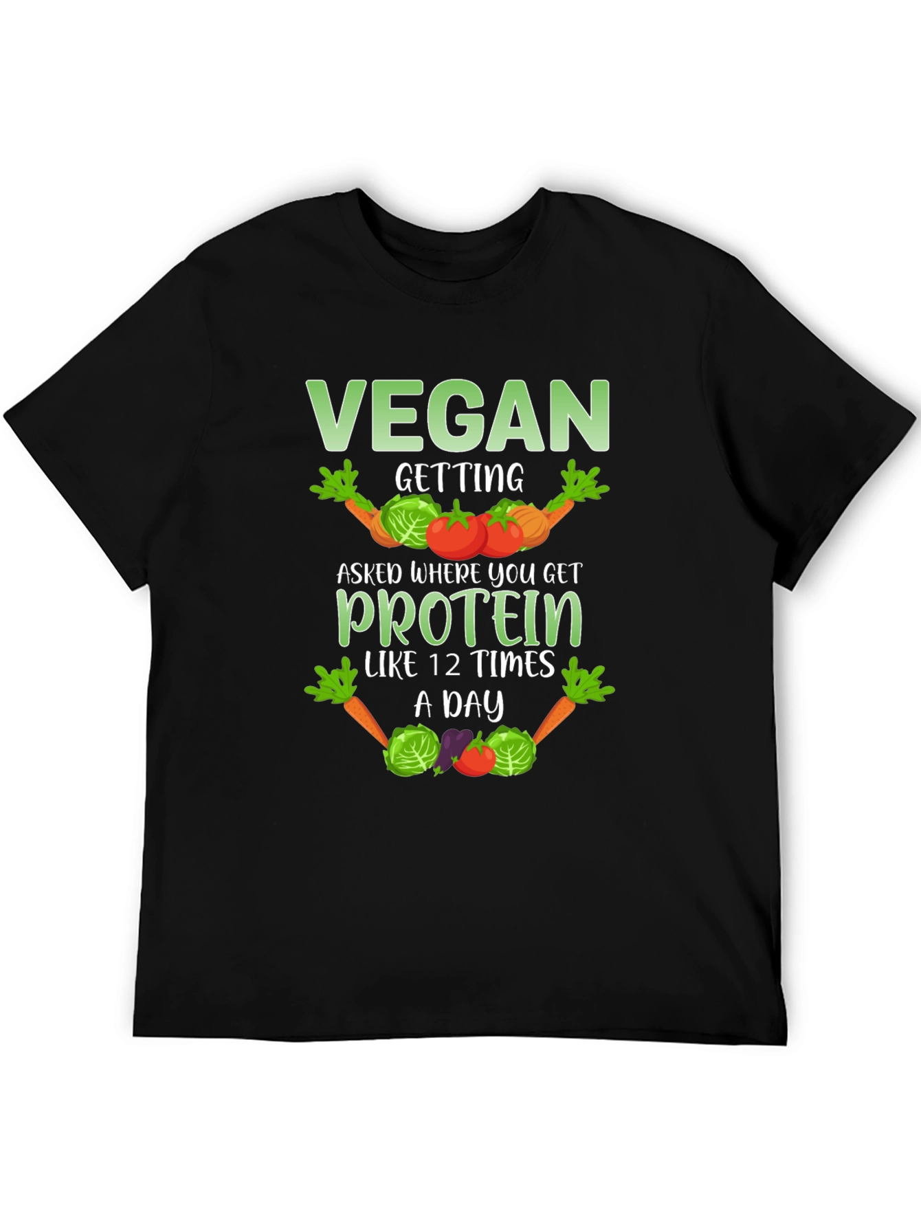 Vegan Protein Funny T-Shirt
