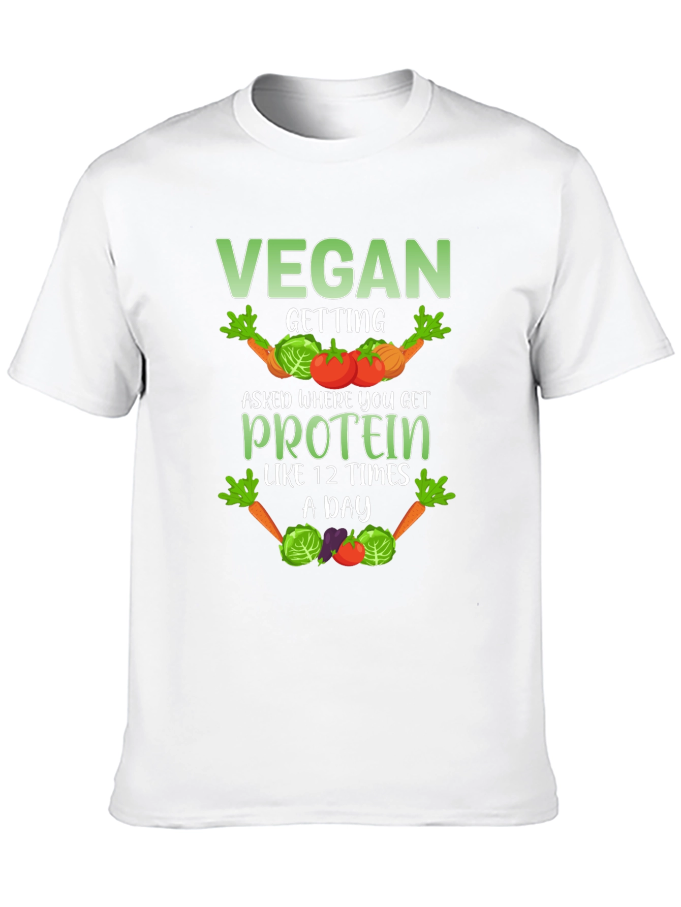 Vegan Protein Funny T-Shirt