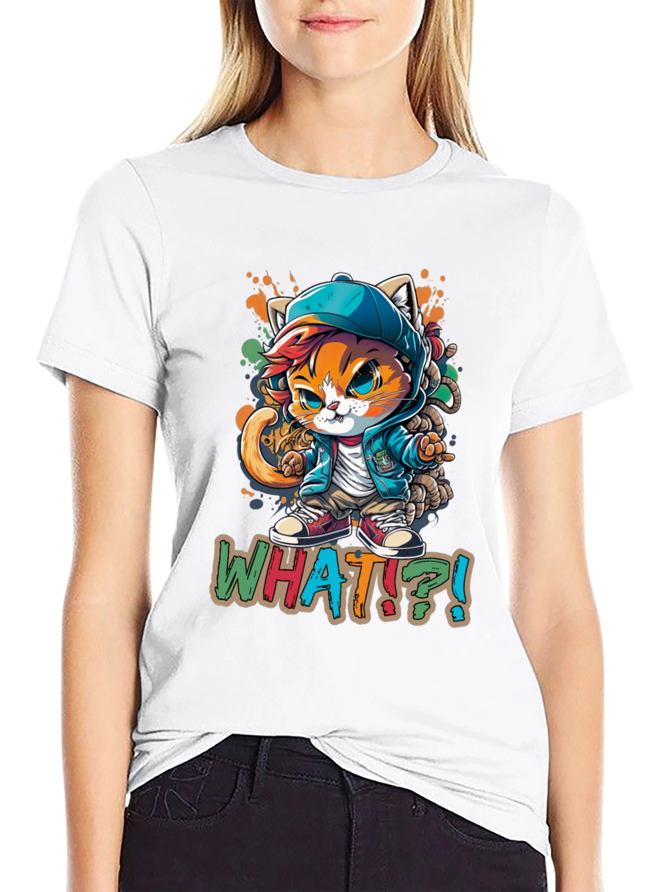 Urban Cat T-Shirt - Cool Kitten Style