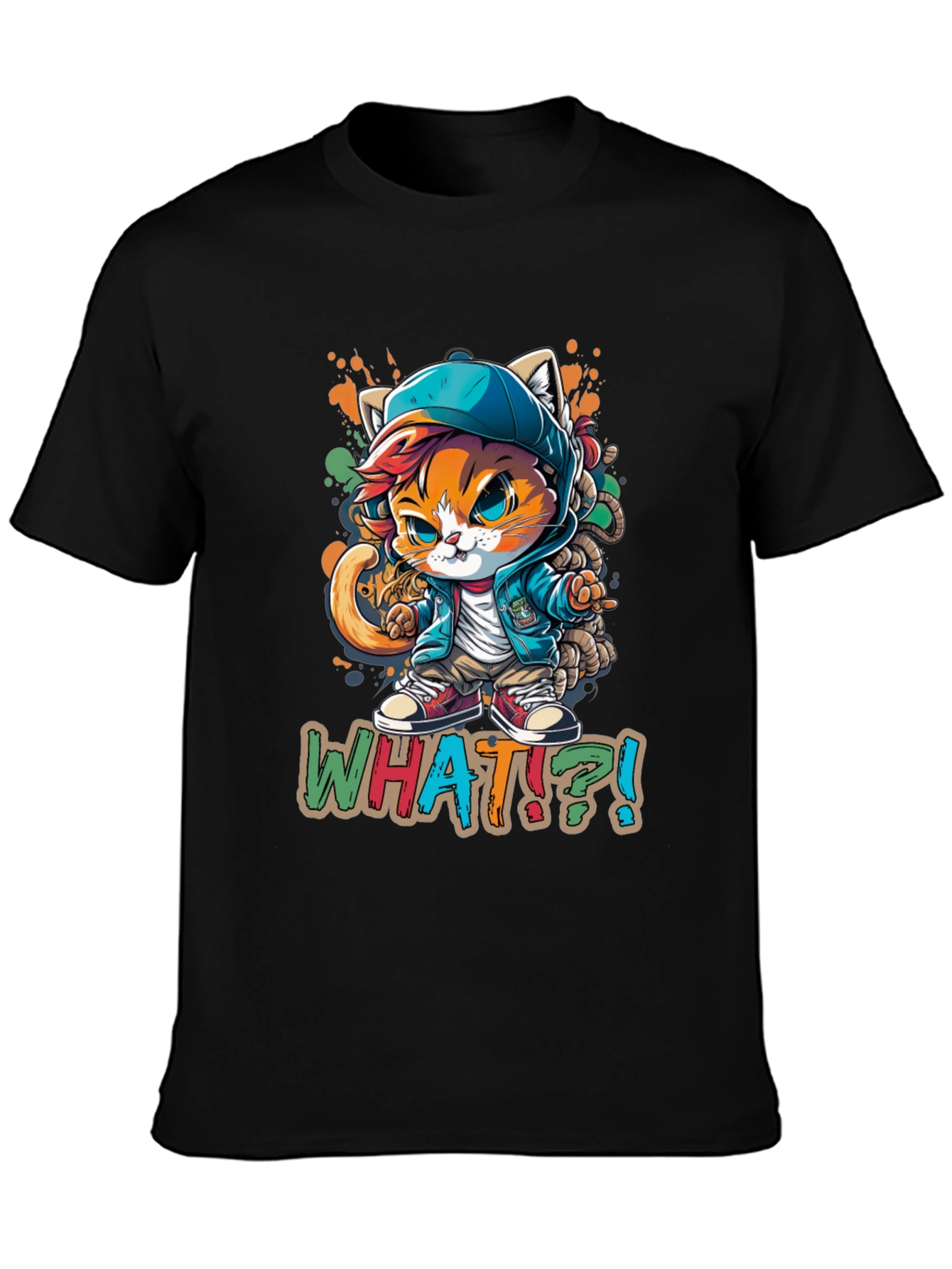 Urban Cat T-Shirt - Cool Kitten Style