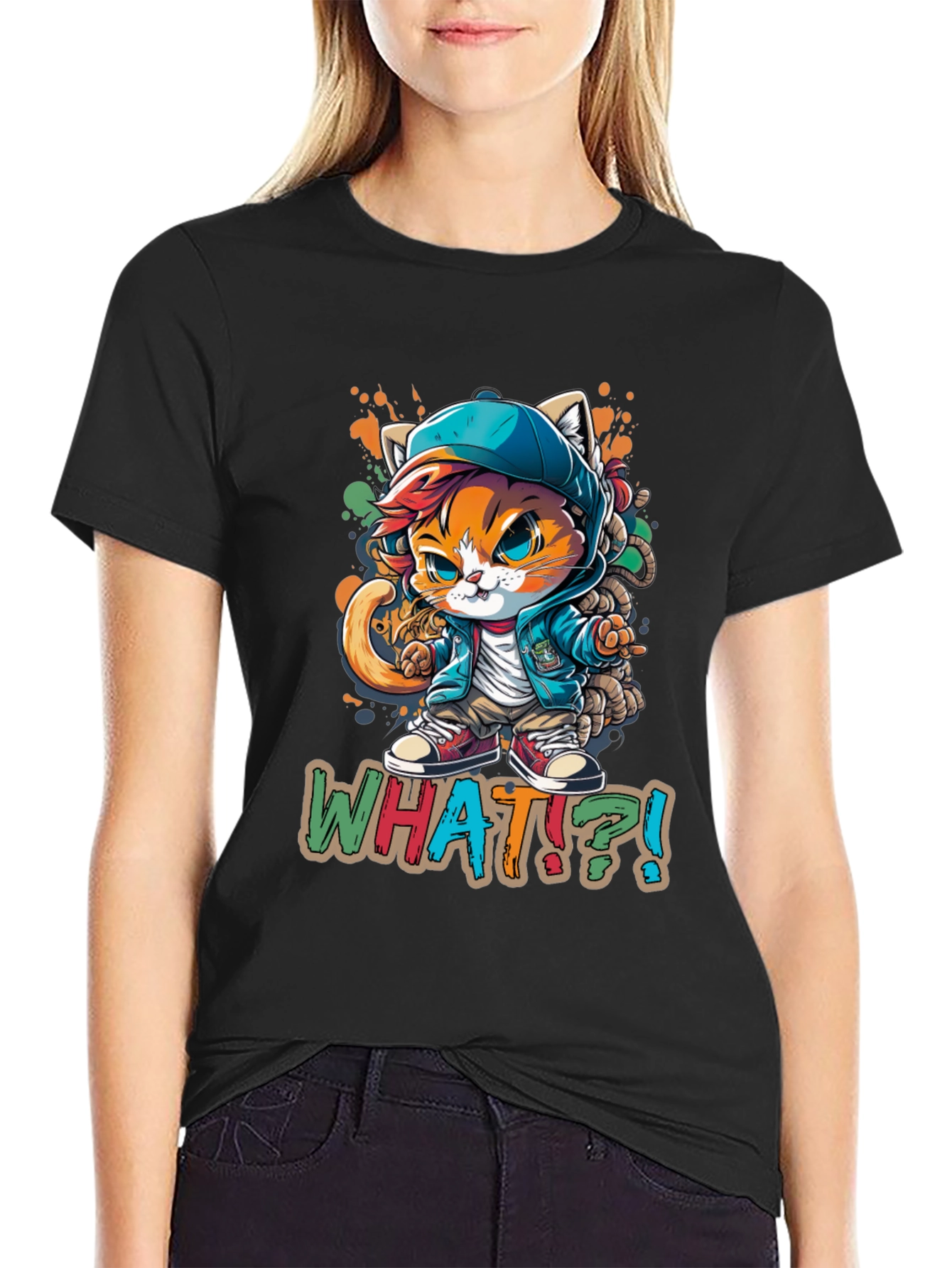 Urban Cat T-Shirt - Cool Kitten Style